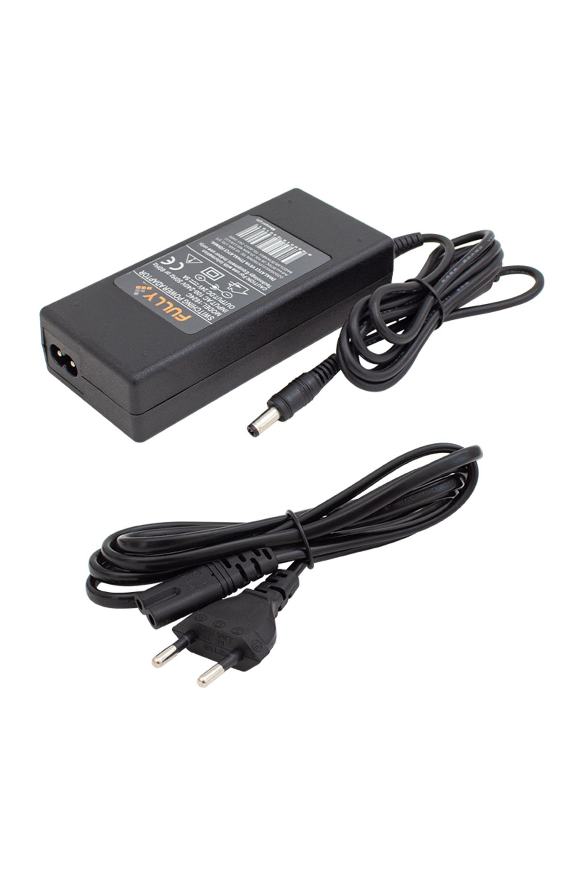 İklimStore 24 VOLT - 5 AMPER 5.5*2.5 UÇLU PLASTİK KASA MASAÜSTÜ ADAPTÖR (5131)