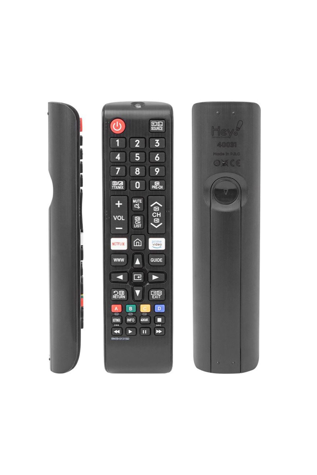 Kapamarka SAMSUNG NETFLIX-PRIME VIDEO TUŞLU LCD LED TV KUMANDA (40031=19844)
