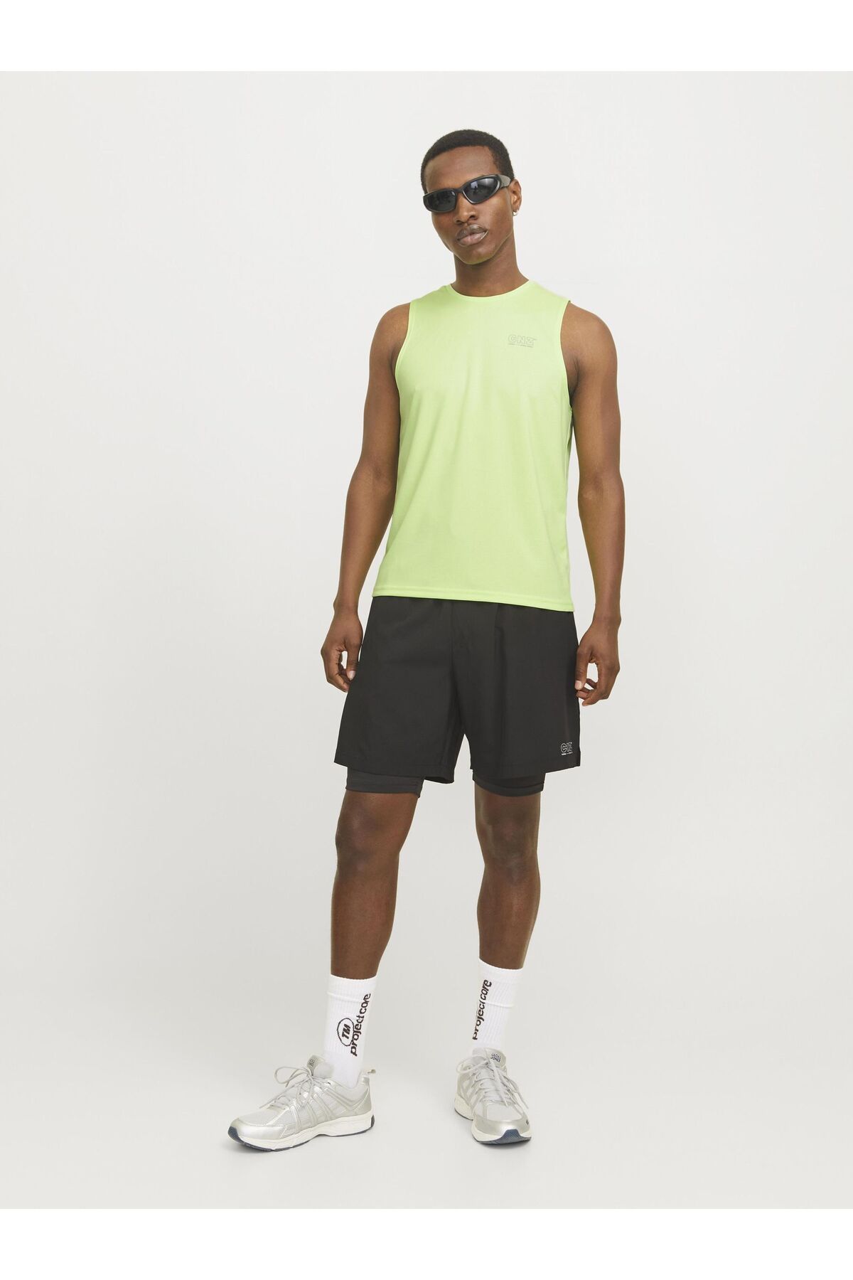 Jack & Jones-Tanktop Gedruckt Rundhalsausschnitt Tanktop 4