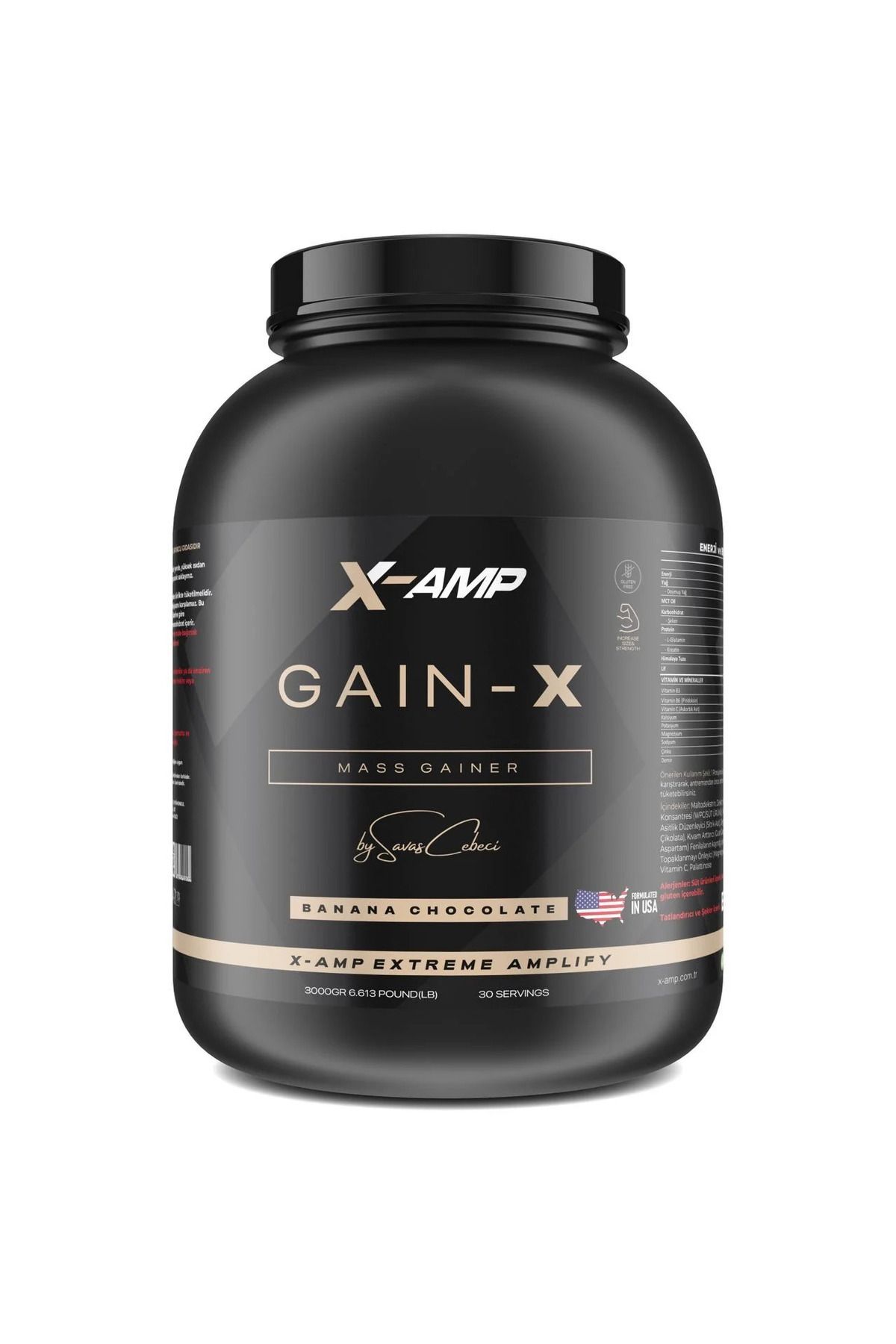 X-AMP GAIN-X Mass Gainer 3000Gr