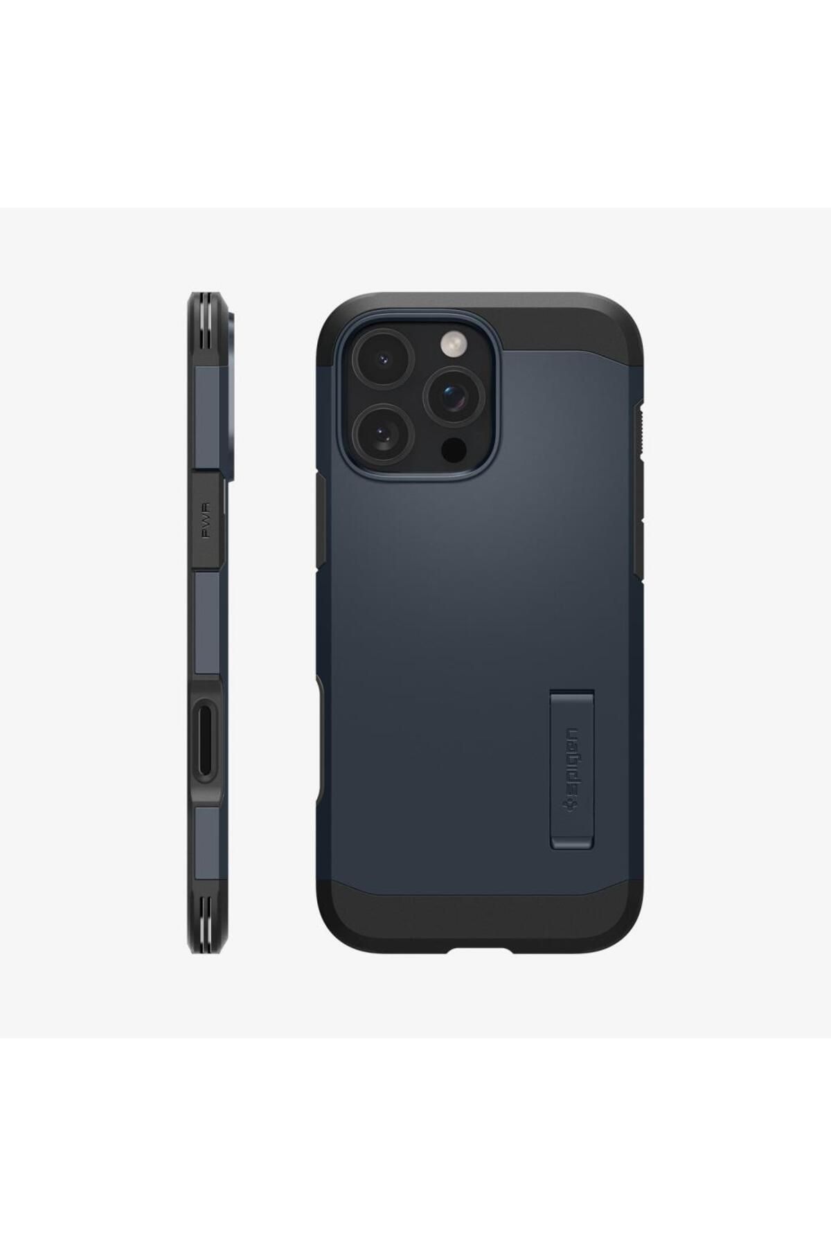 Spigen-Case for iPhone 16 Pro - Tough Armor Ai t with Camera Button Protection, Magfit Magsafe 1