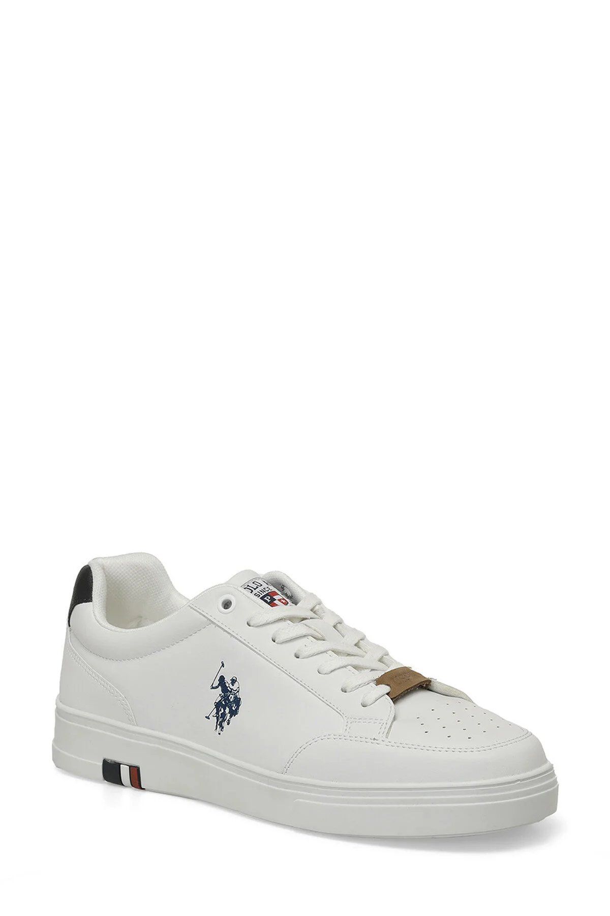 BASE. پولو اسن. کفش اسپرت مردانه کتانی نوح سفید U.S. Polo Assn.