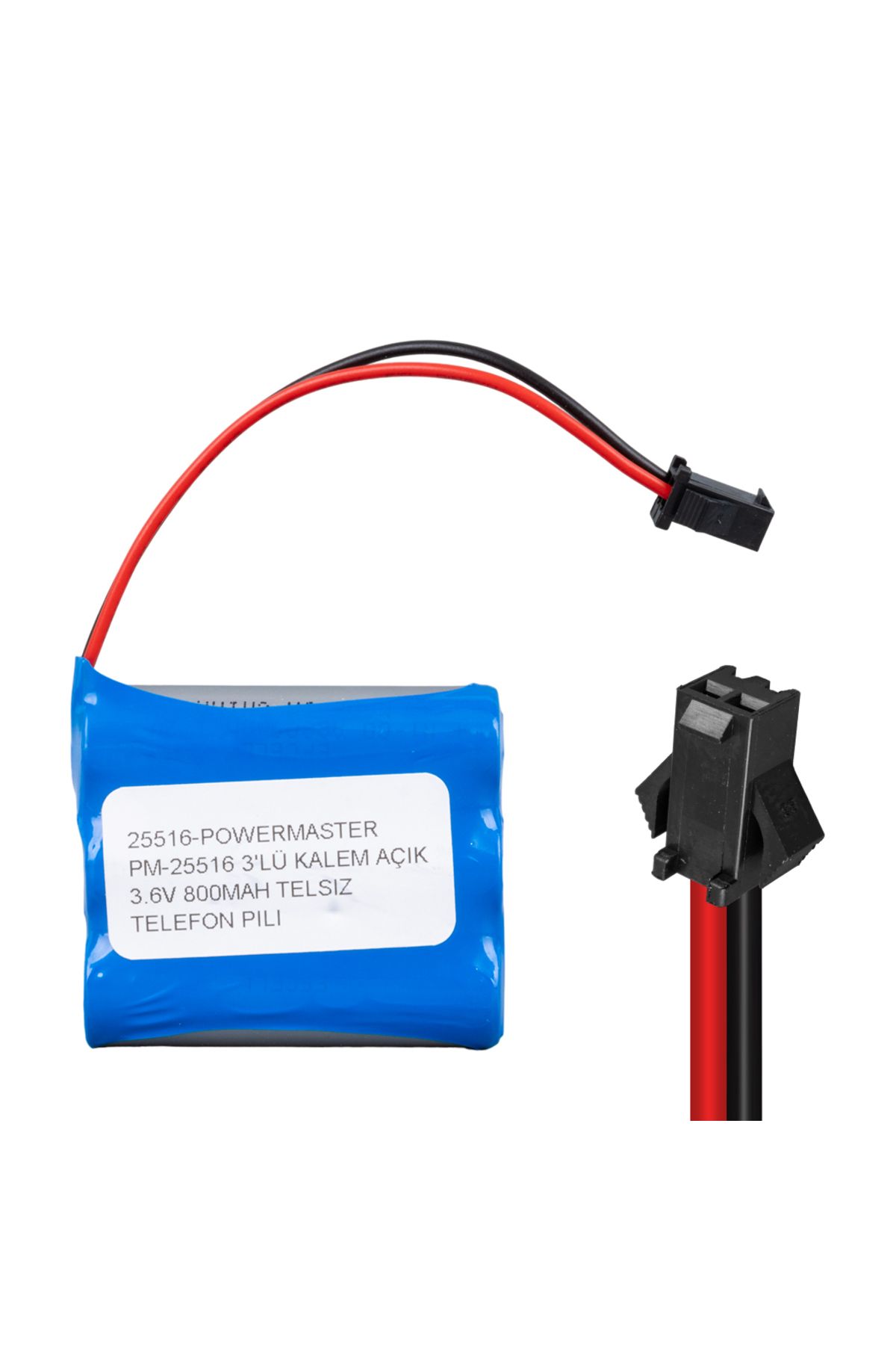 bam's 3LÜ KALEM AÇIK 3.6 VOLT 800 MAH TELSİZ TELEFON PİLİ (4767) - Lisinya