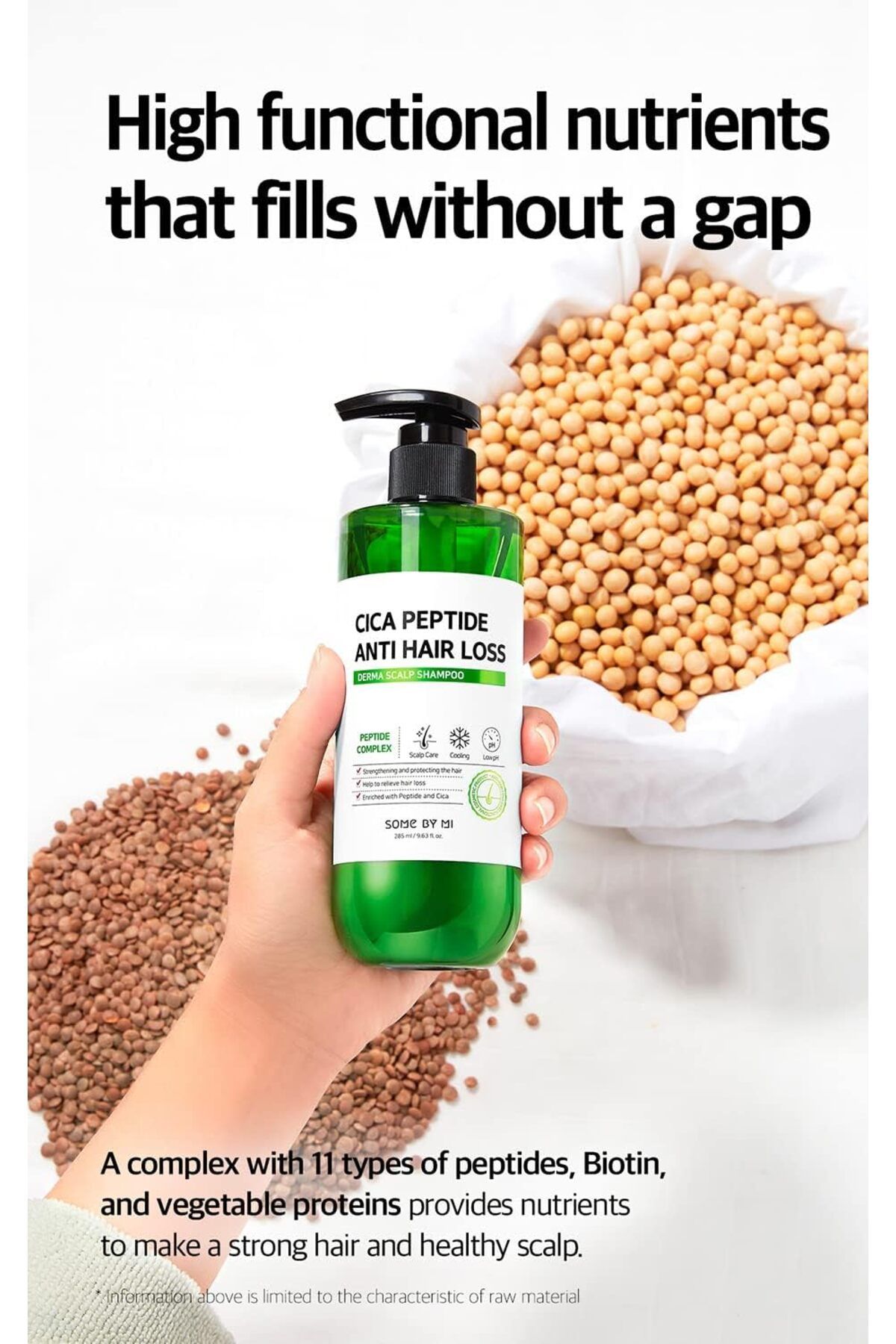 Some By Mi-SOME BY MI Cica Peptide Anti Caderea Parului Sampon Derma Scalp 285 ml - Sampon Anti Caderea Parului 3