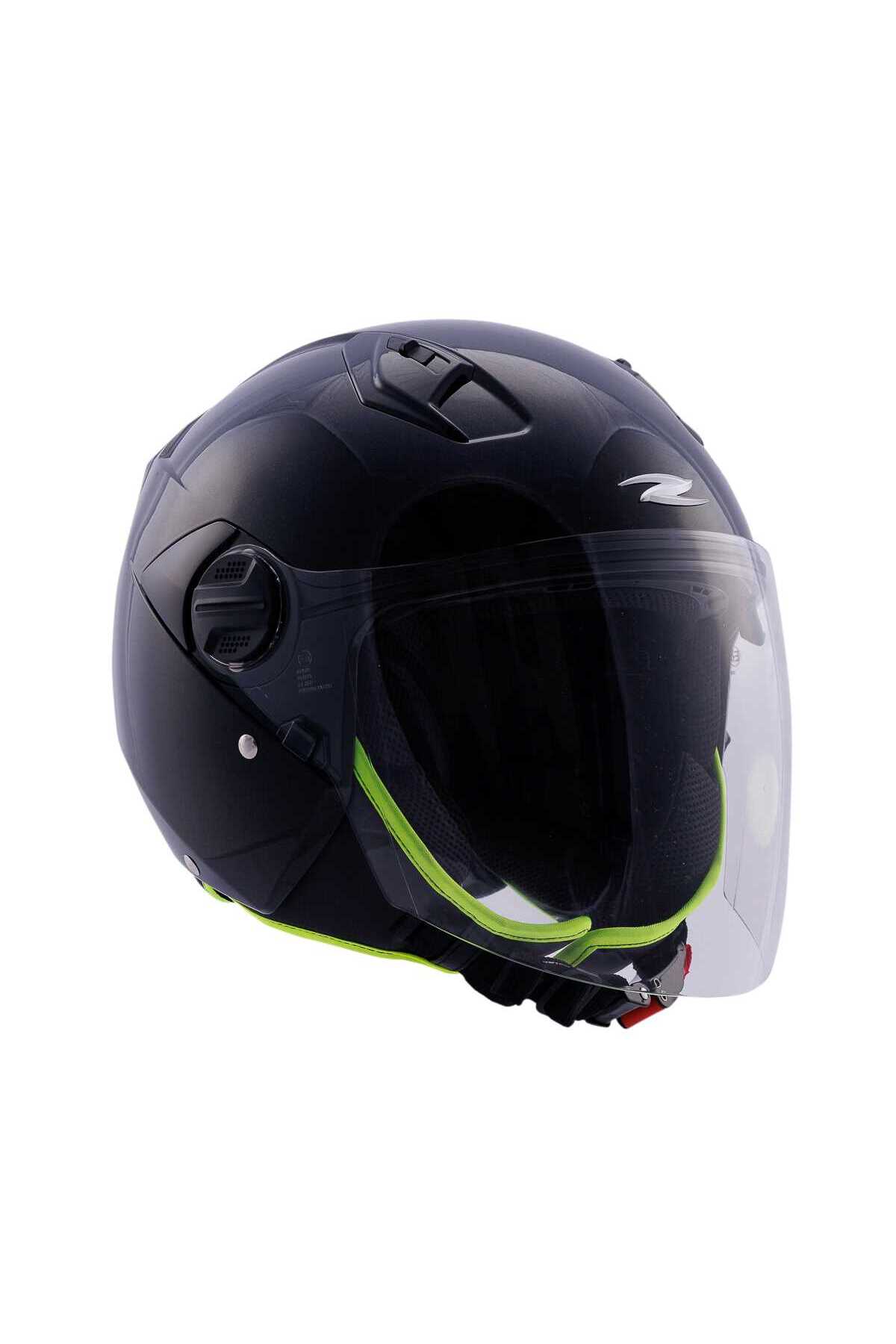 恵未。 ZEUS Kask/zs-213 Pearl Black - Fiyatı