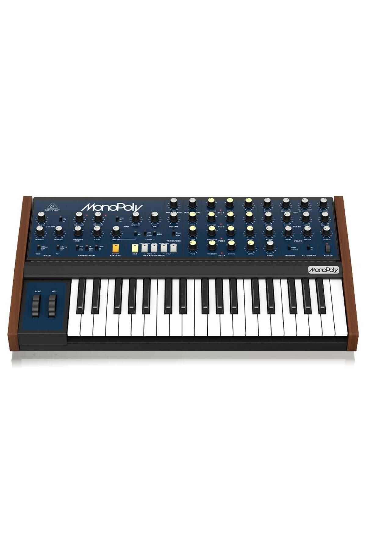 Behringer-مونوبولي 37 مفتاحًا - مركب تناظري متعدد الألحان بأربعة أصوات 3