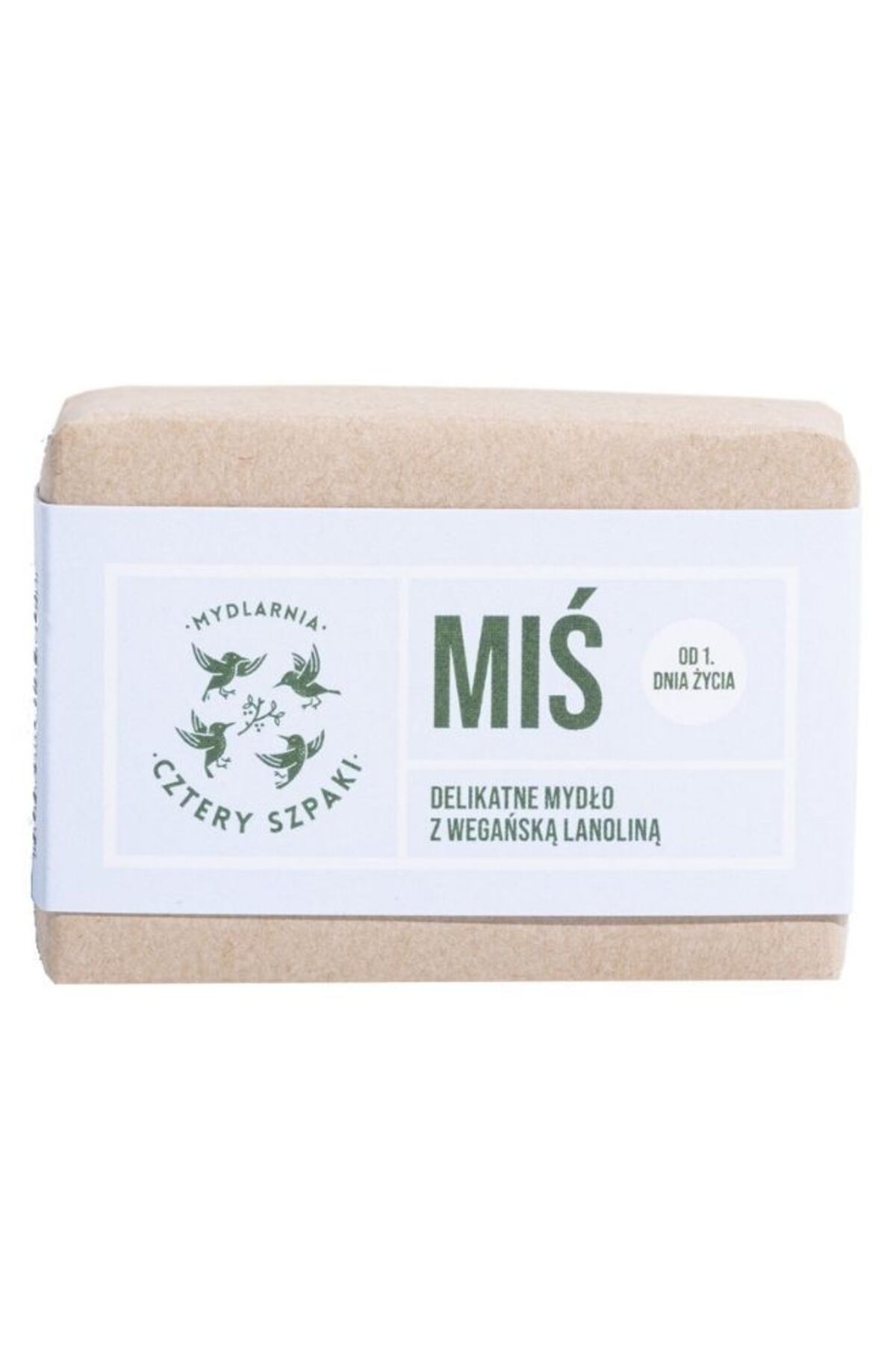 CZTERY SZPAKI Four Starlings Săpun Pentru Ursuleți Cu Lanolină Vegană, Delicat, 110 G Unisex - One Size