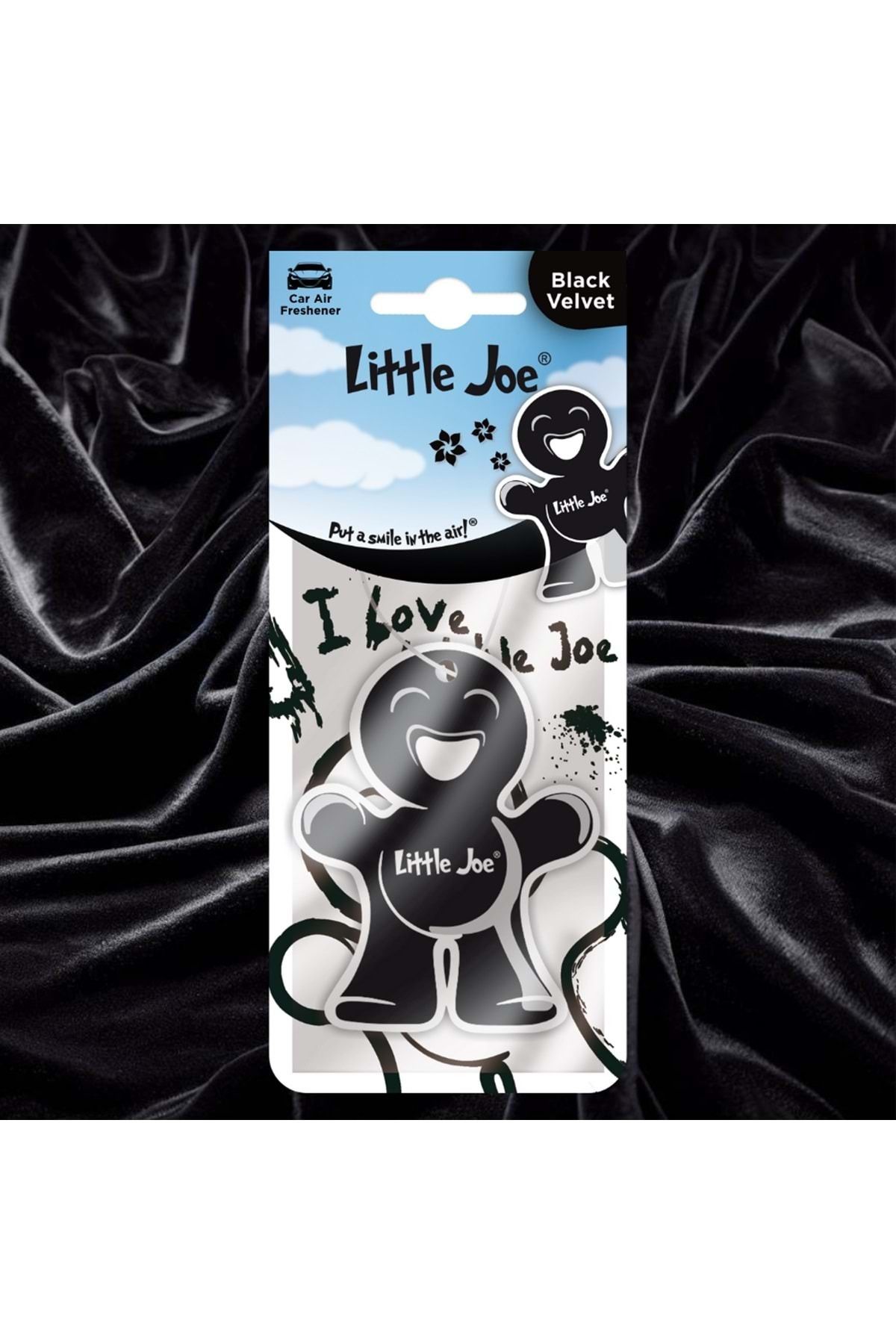 Little Joe Siyah İnci Araç Asma Koku (Black Velvet) -30 Gün -İpli Oto Kokusu -Ayna Parfümü