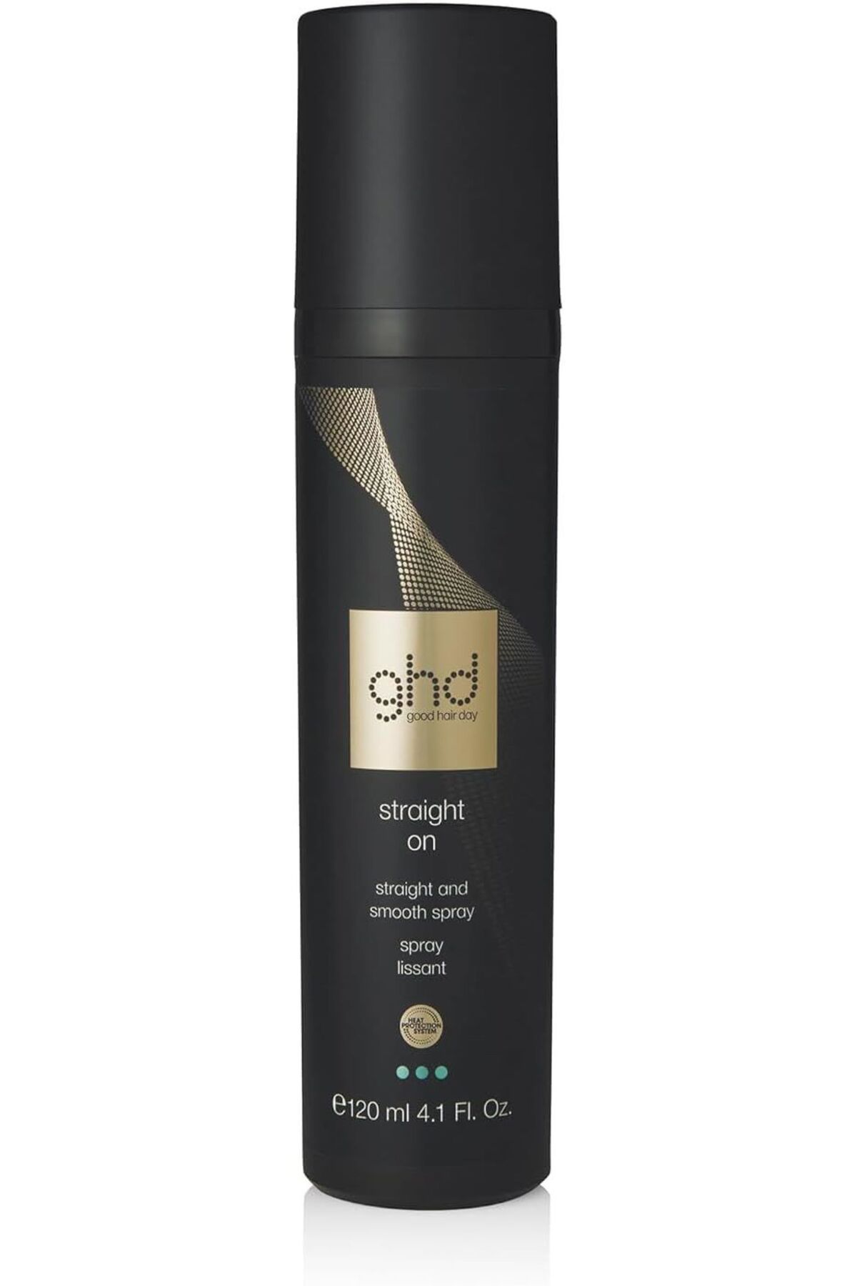 Ghd Straight On Isı Koruyucu, Pürüzsüz ve Düz Saçlar İçin Frizz Kontrolü Spreyi, 120 ml