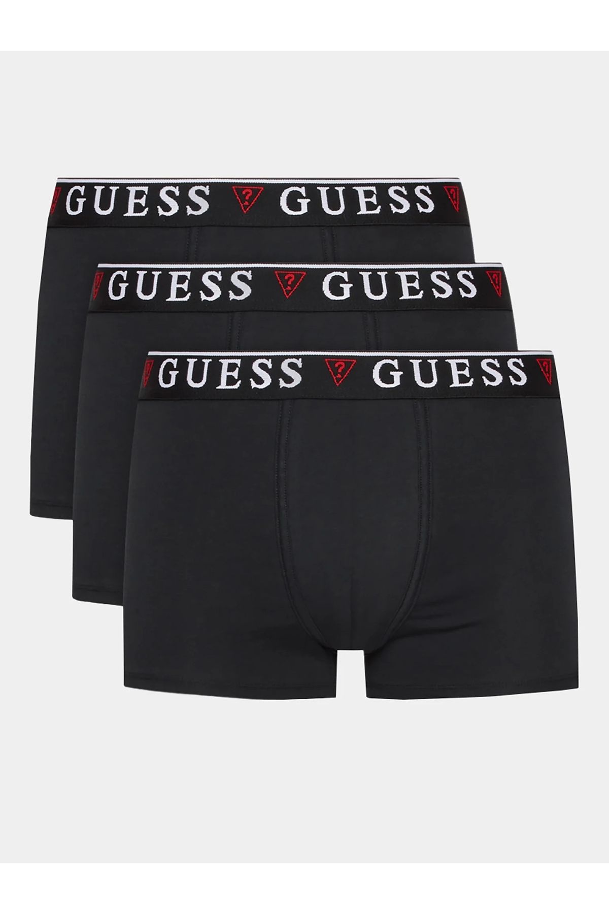 Guess Jeans-Lenjerie de corp Guess Jeans 3-Pack Jet Black/Frost G set černé boxerky pro bary 1