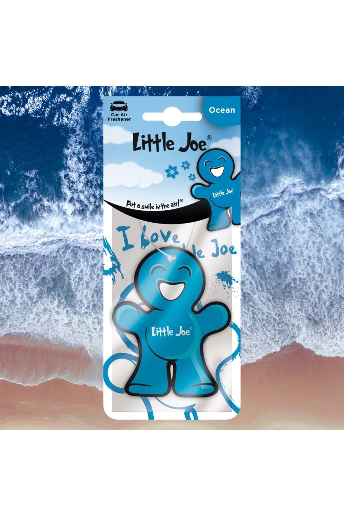 Little Joe Okyanus Araç Asma Koku (Ocean) -30 Gün -İpli Oto Kokusu -Ayna Parfümü