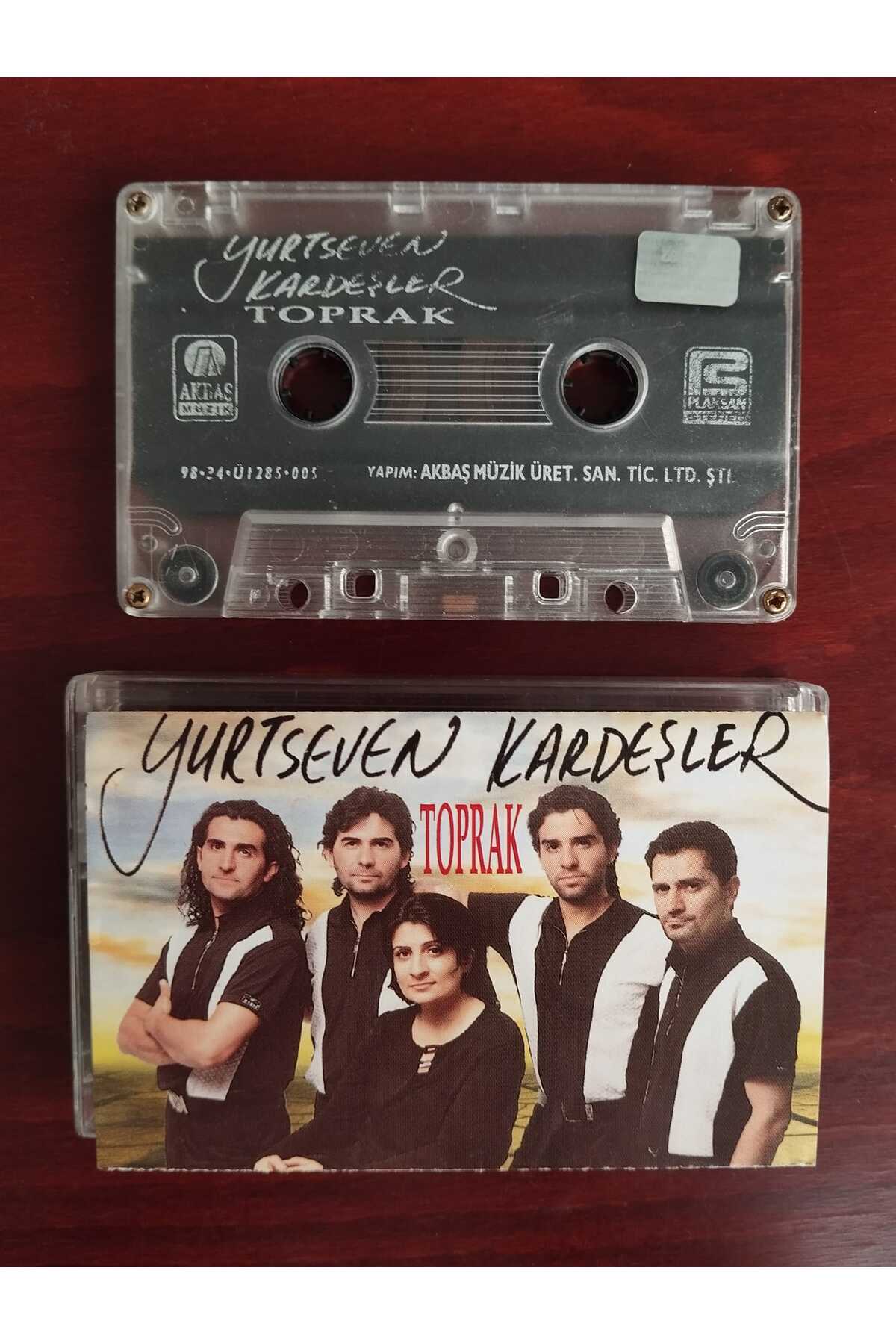 Plakperest Yurtseven Kardeşler – Toprak - 1998 Türkiye Basım