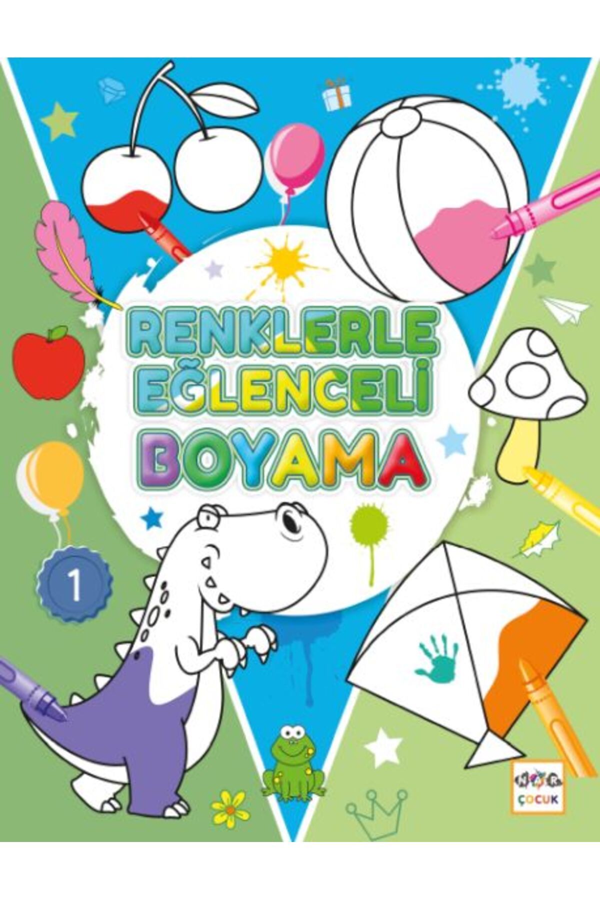 Nar Yayınları Renklerle Eğlenceli Boyama - 1