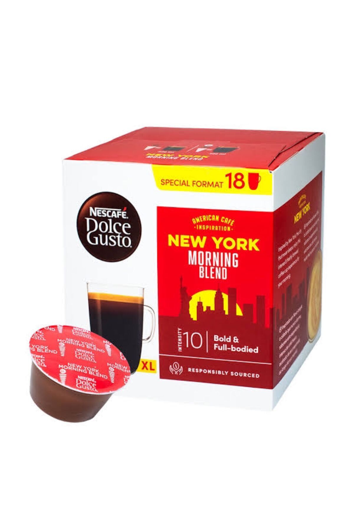 Nescafe Espresso New York Morning Blend Kafijas kapsülleri