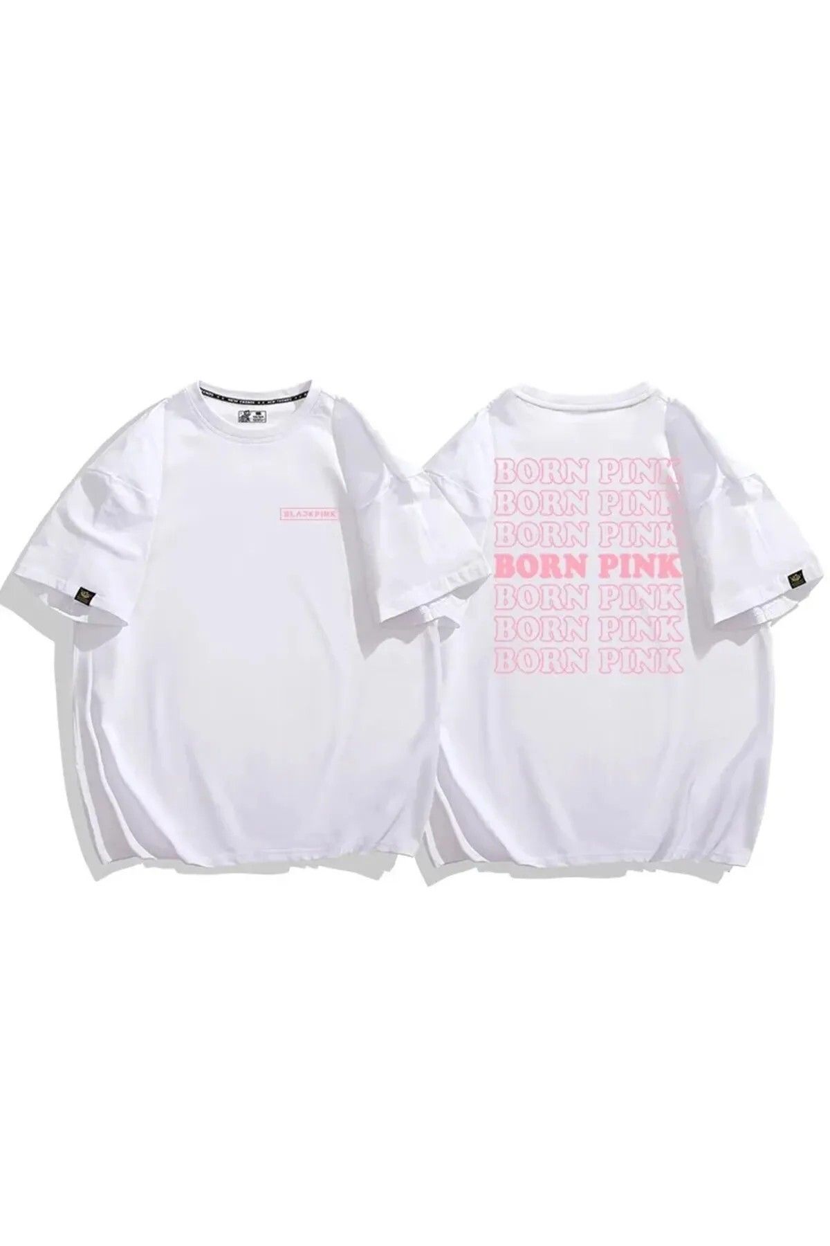 DEEFWEAR Blackpink BORN PINK Grup T-shirt Unisex Model 2