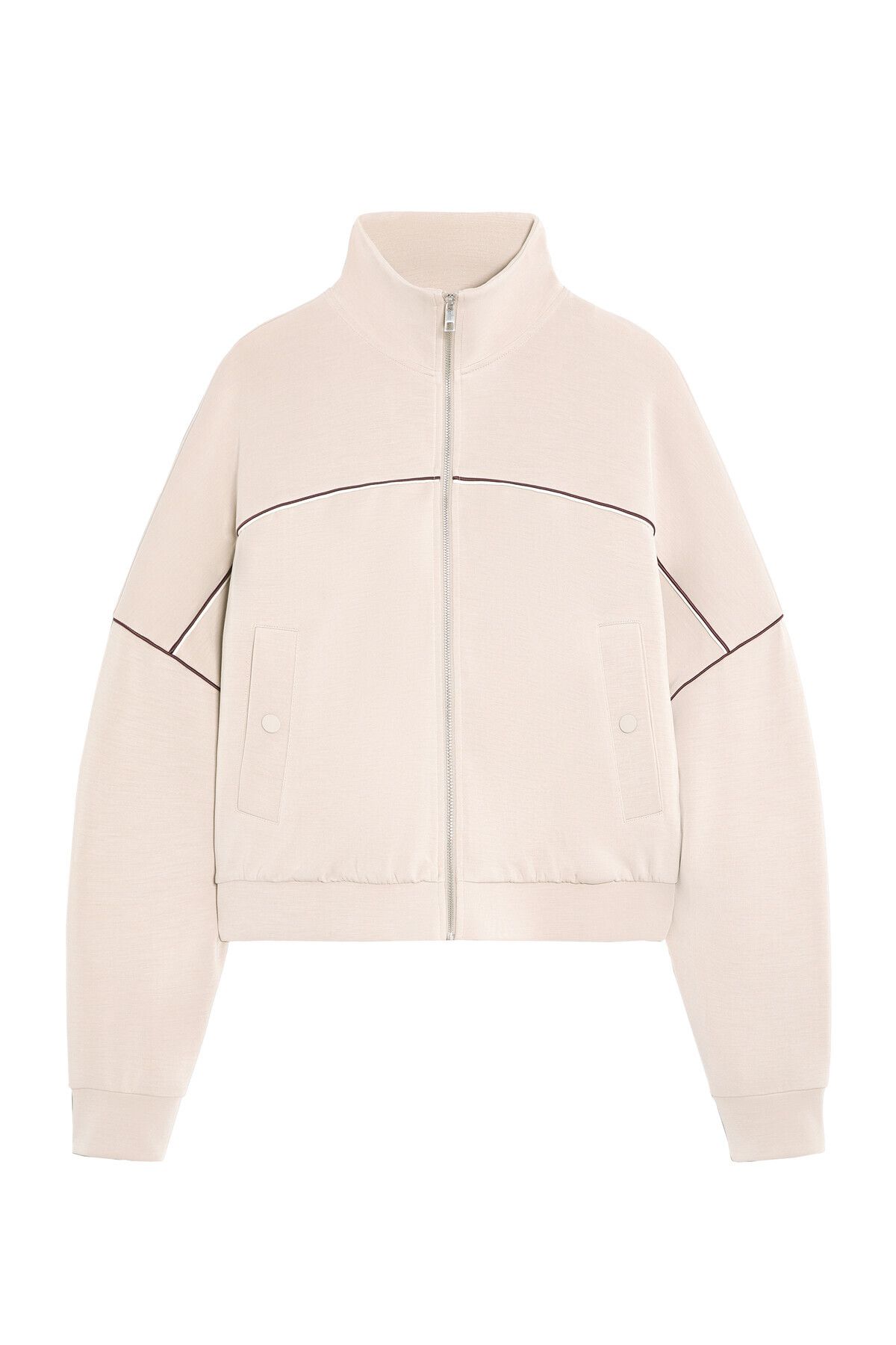 Oysho-Piping jacket with soft-touch modal and buttons 6