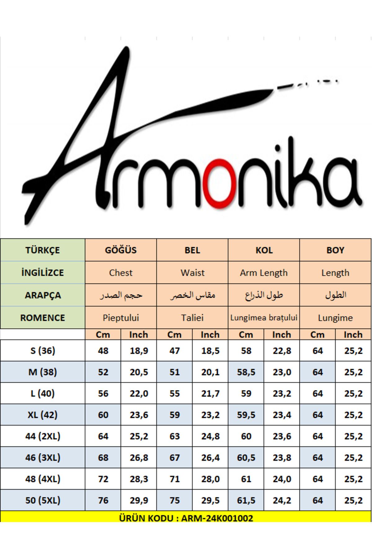 armonika-Γυναικείο πουκάμισο με ελαστικό τυλιγμένο κρεμ μανίκι ARM-24K001002 6