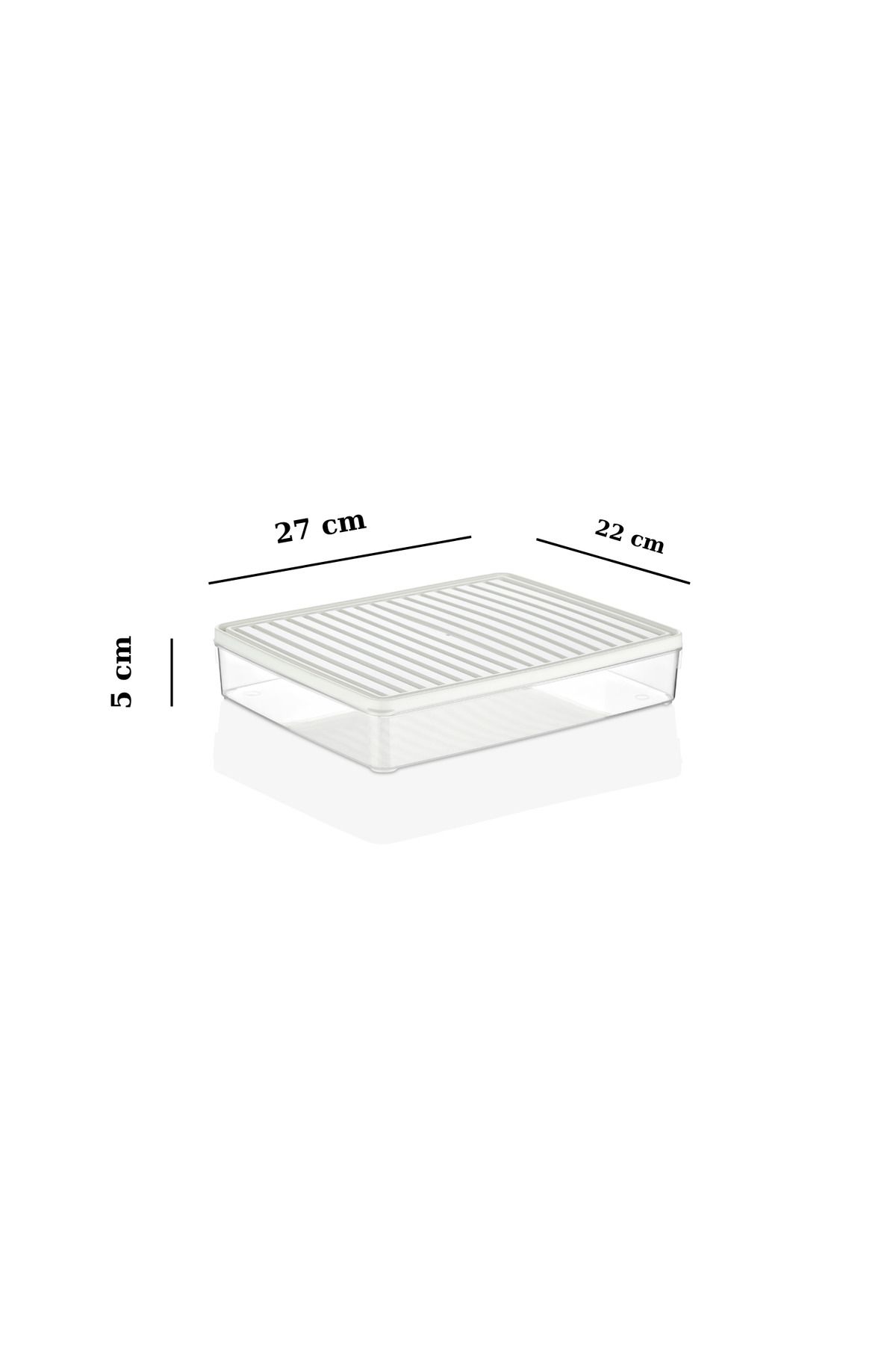 MHK Collection-Vita Practical and Fashionable Storage Box - Refrigerator Organizer (Set of 3) 2
