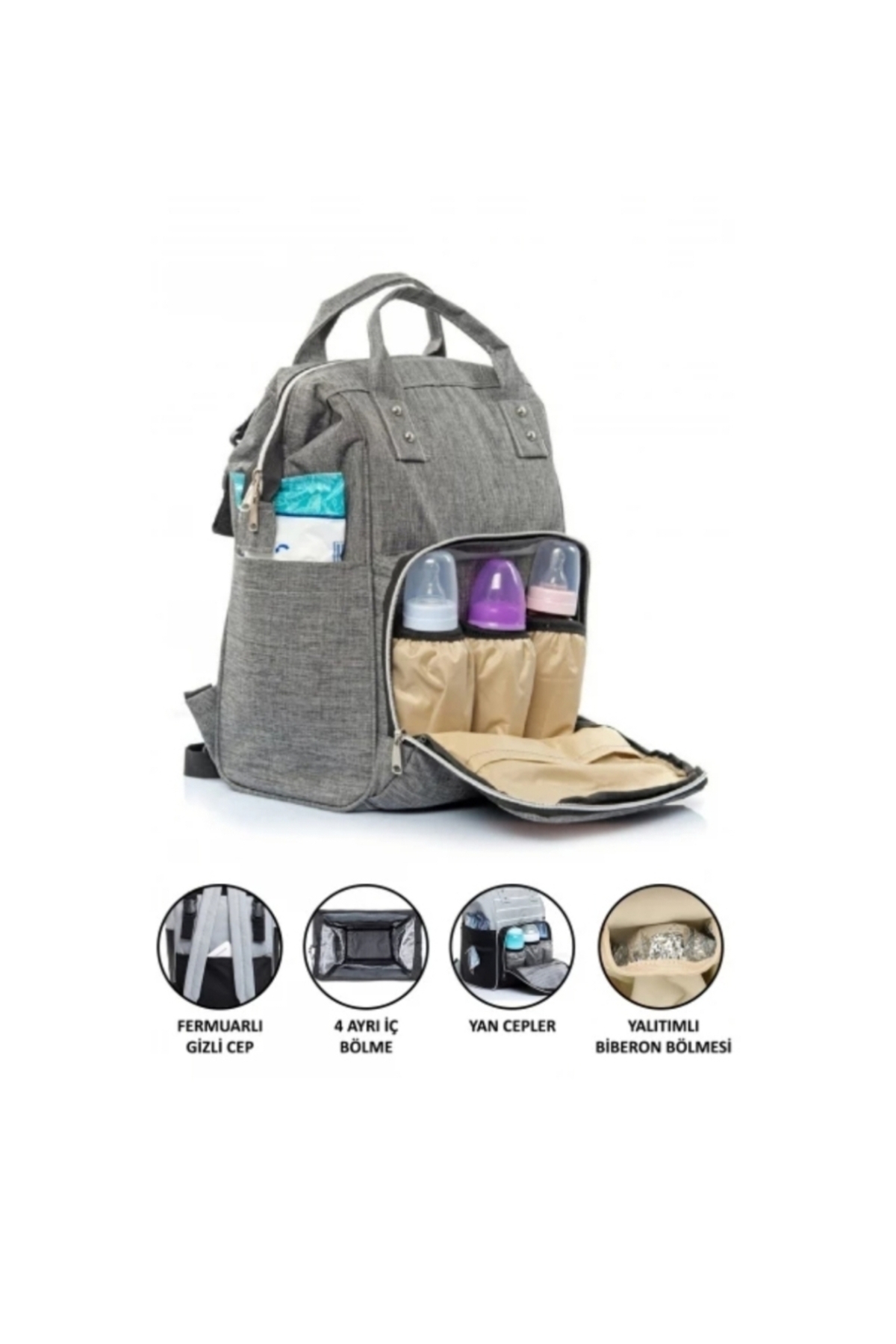 Genel Markalar Anne Bebek Bakım Çantası Bebek Sırt Çantası Modelleri En İyi Hastane Çıkışı Bebek Doğum Çantası fotoğrafı 5 (önizleme)