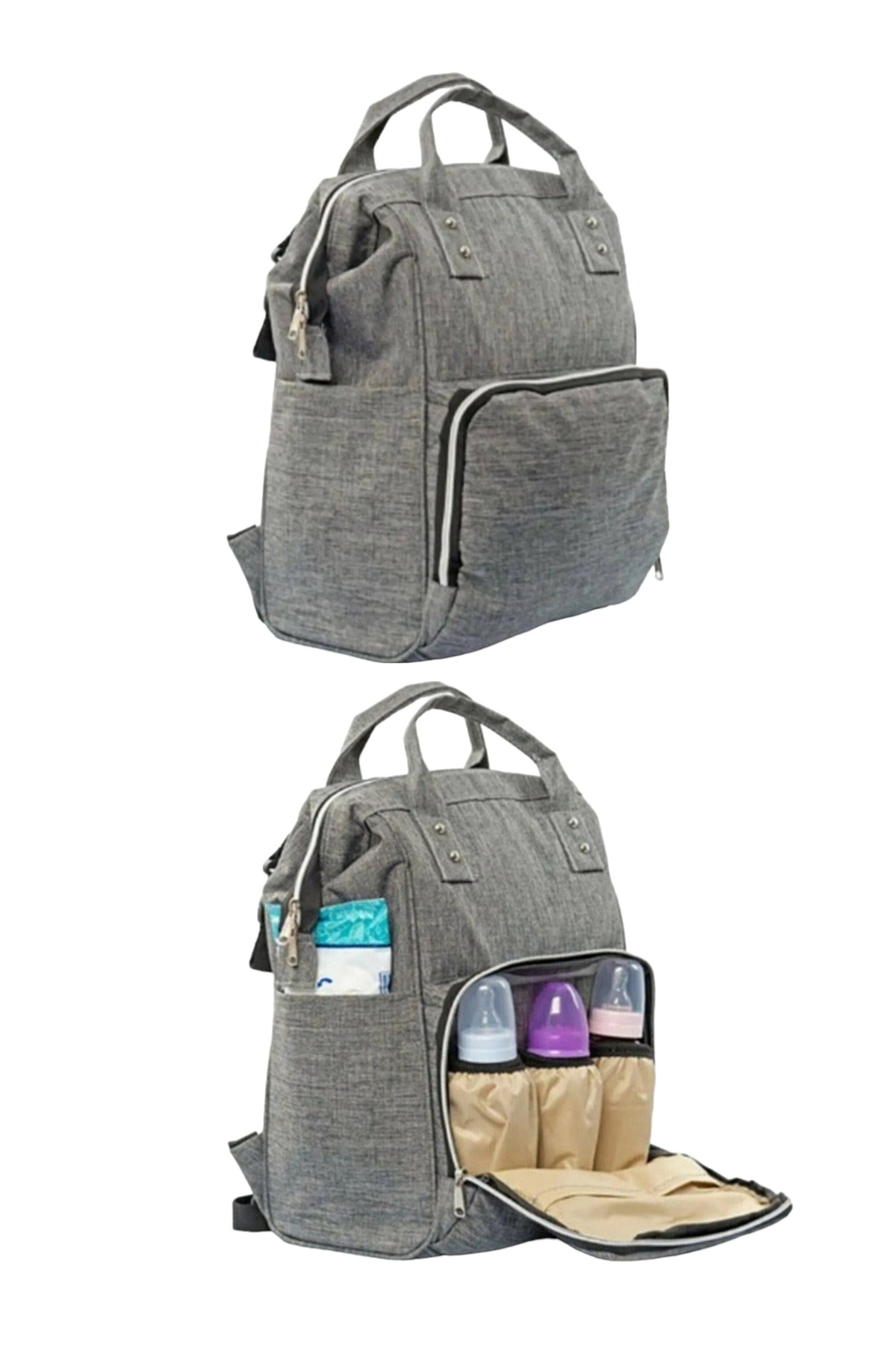 Hamuen Anne Bebek Bakım Çantası Bebek Sırt Çantası Modelleri En İyi Hastane Çıkışı Bebek Doğum Çantası fotoğrafı 2 (önizleme)