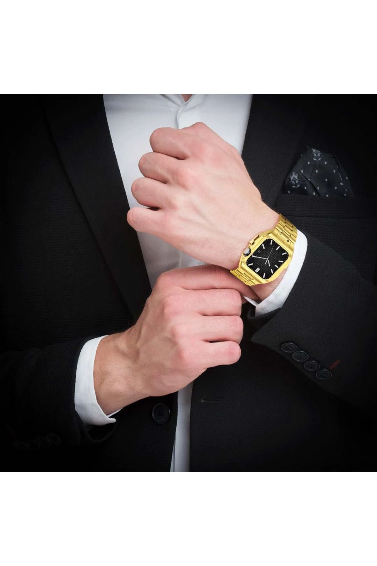 Green Lion-Significato Steel Strap Case Watch 45Mm - Gold 5