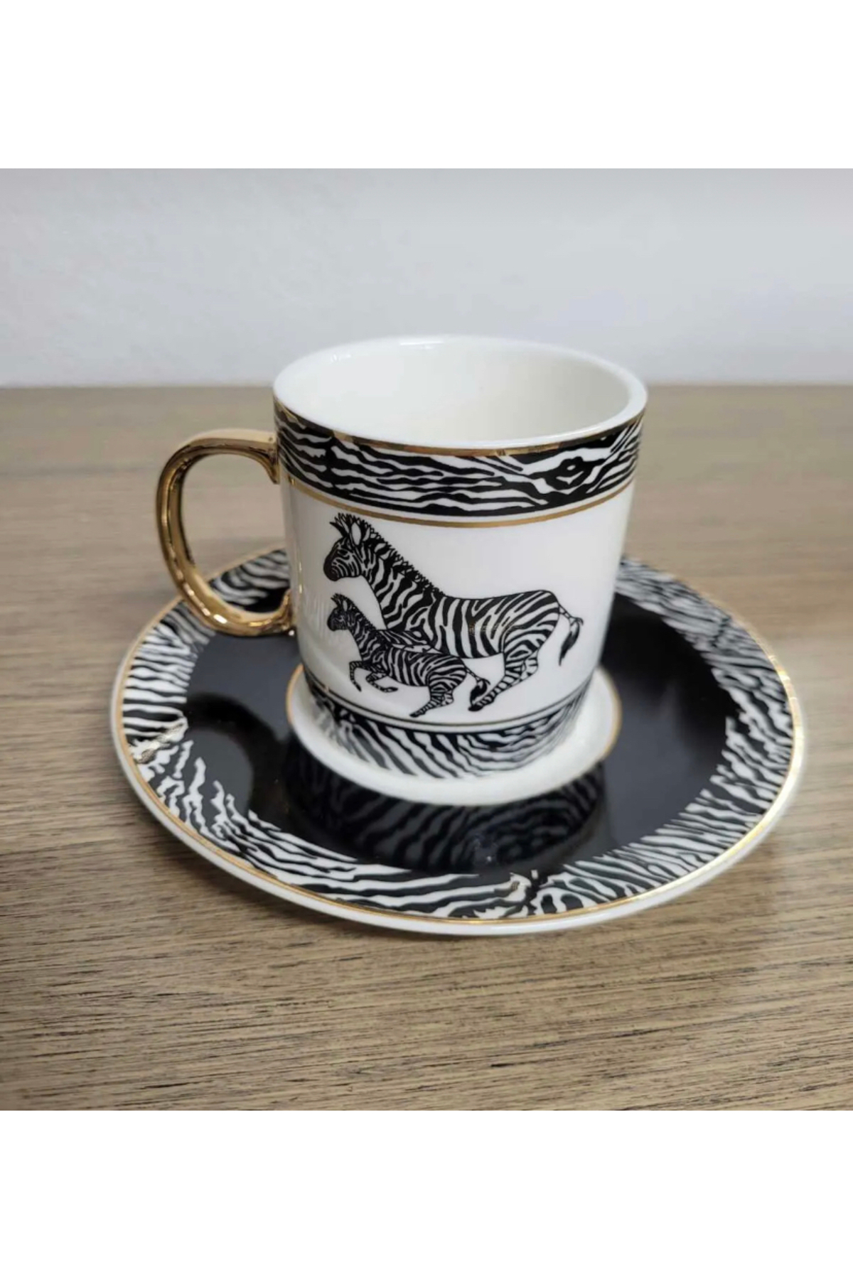 İmren Collection Zebra Model 6 Kişilik Fincan Takımı - Fiyatı