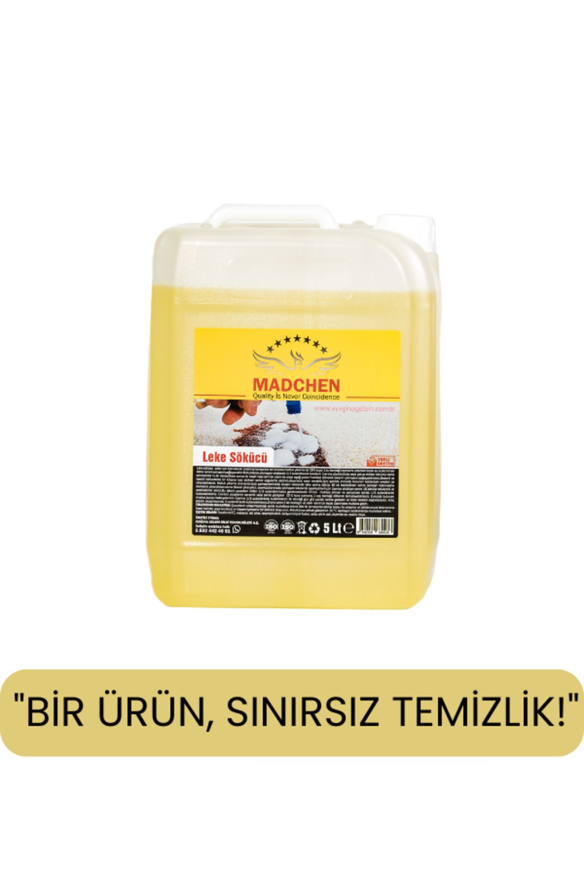 Leke sökücü 5 lt köpüksüz