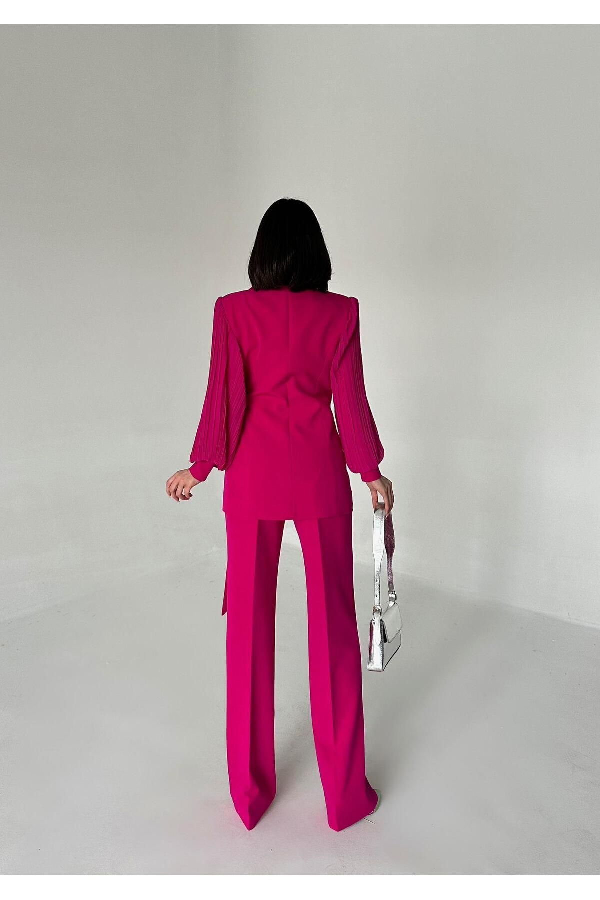 Vuntal BUTİK-CHIFFON SLEEVE DOUBLE SET 2