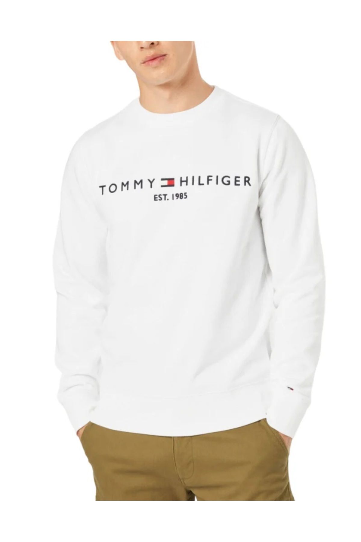 Hilfiger Denim ...TommyHilfiger Regular Fit TH FLEX LOGO SWEATSHIRT