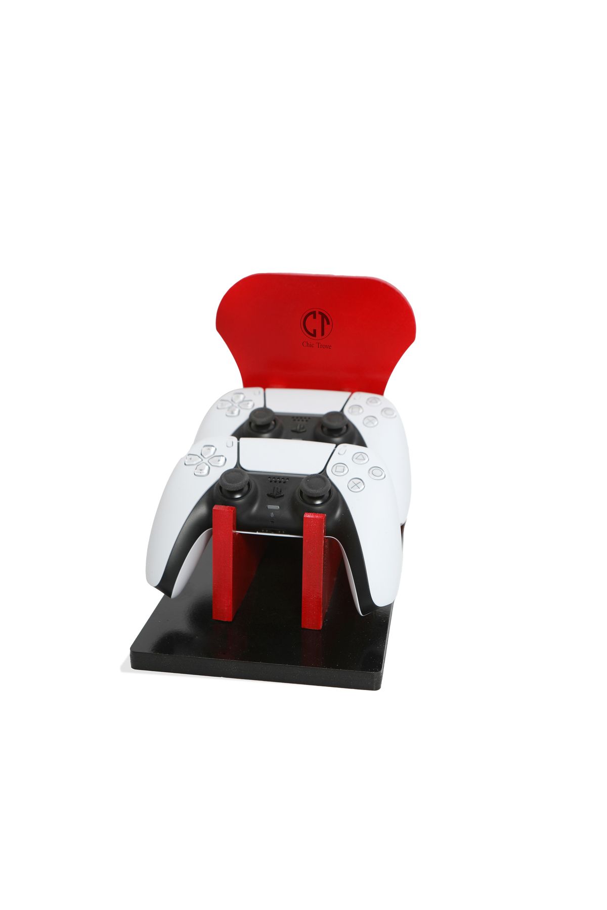 CHİCTROVE Çiftli PlayStation ve Kulaklık Standı Kişiselleştirilebilir Sevgililer Günü Hediyesi