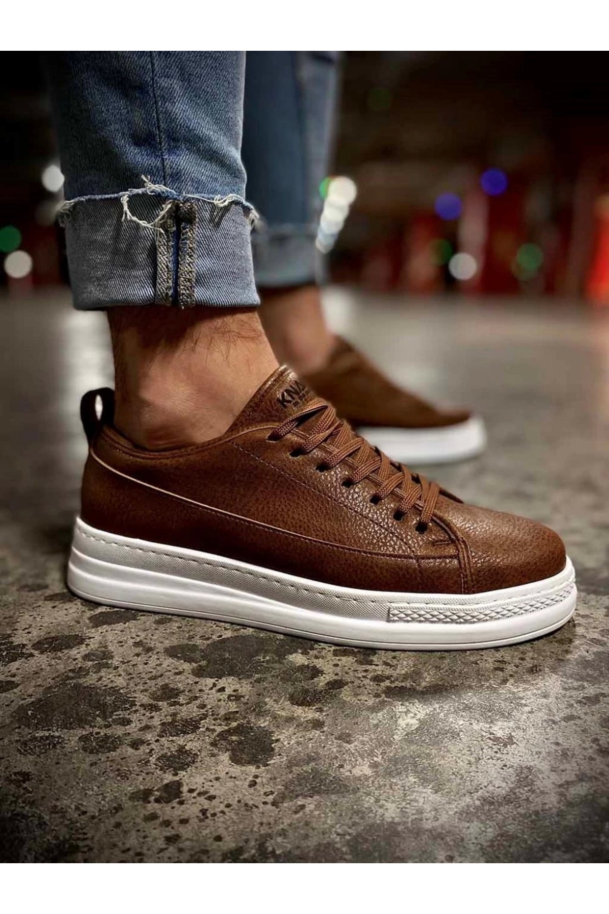 TB Terzi Bey-Terzi Bey Sneakers Shoes 010 Tan 3
