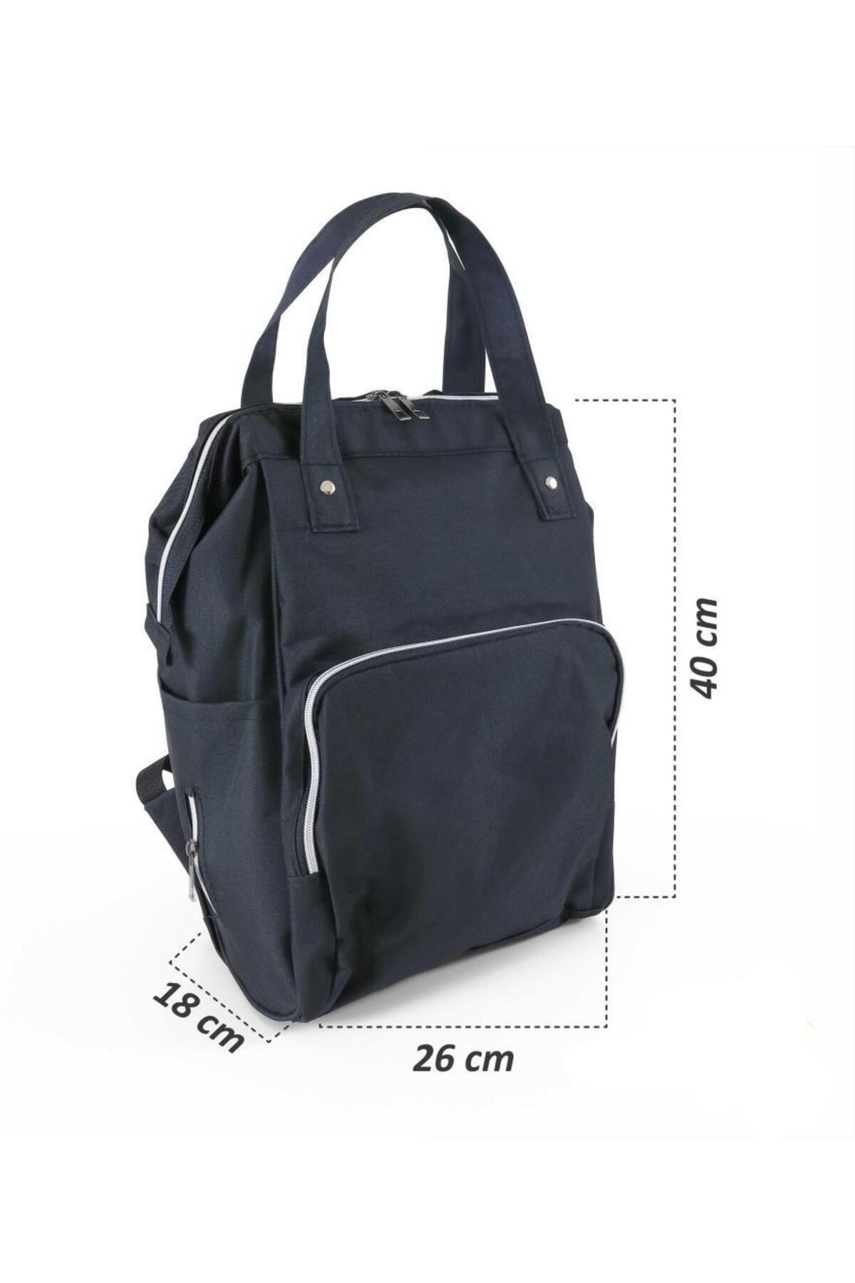 Tommybaby Anne Bebek Bakım Sırt Çantası Biberon Termoslu Sıvı Geçirmez Bebek Çantası fotoğrafı 6 (önizleme)