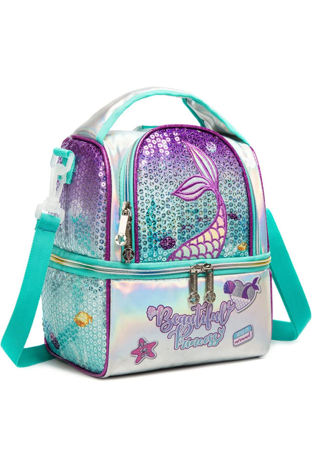 Eazy Kids Eazy Kids - Lunch & Picnic bag - Mermaid Green