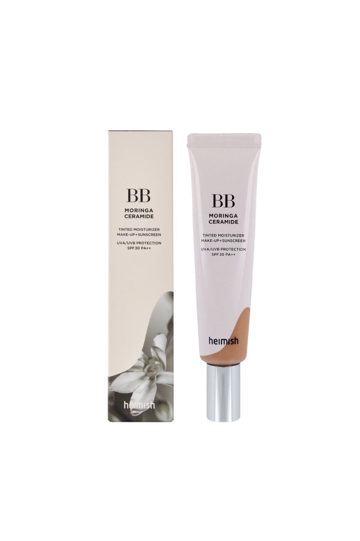 Heimish Moringa Ceramide Bb Cream Spf 30 Pa++ 28 Tan 58g - Bb Cream Hidratanta - One Size