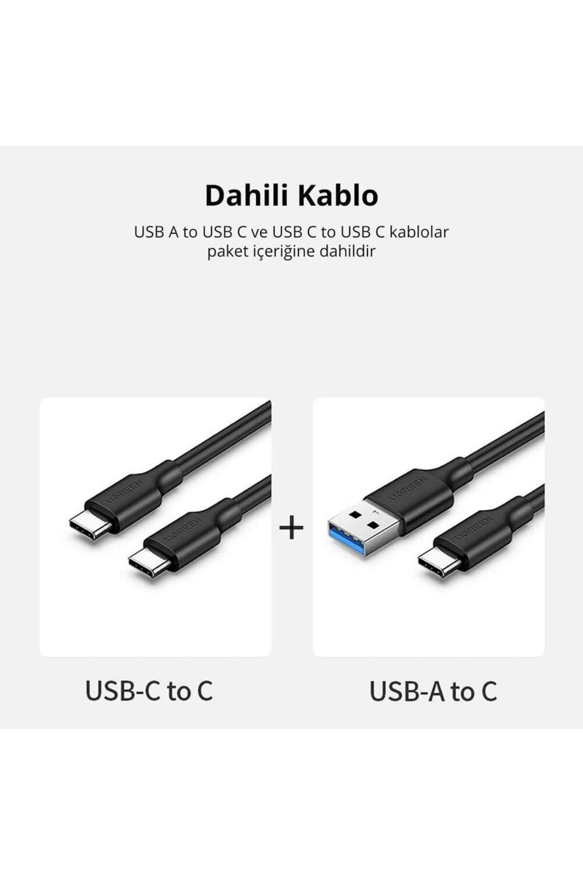 Ugreen-Usb 3.1 Gen 2 10gbps External Portable M.2 Nvme Ssd 1 Tb 5