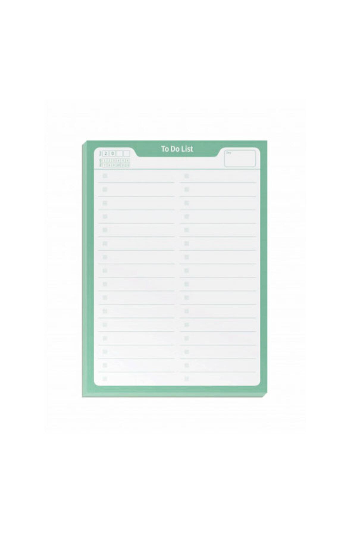 DEFFTER-20x28 Cm Memo Pad To Do List 1