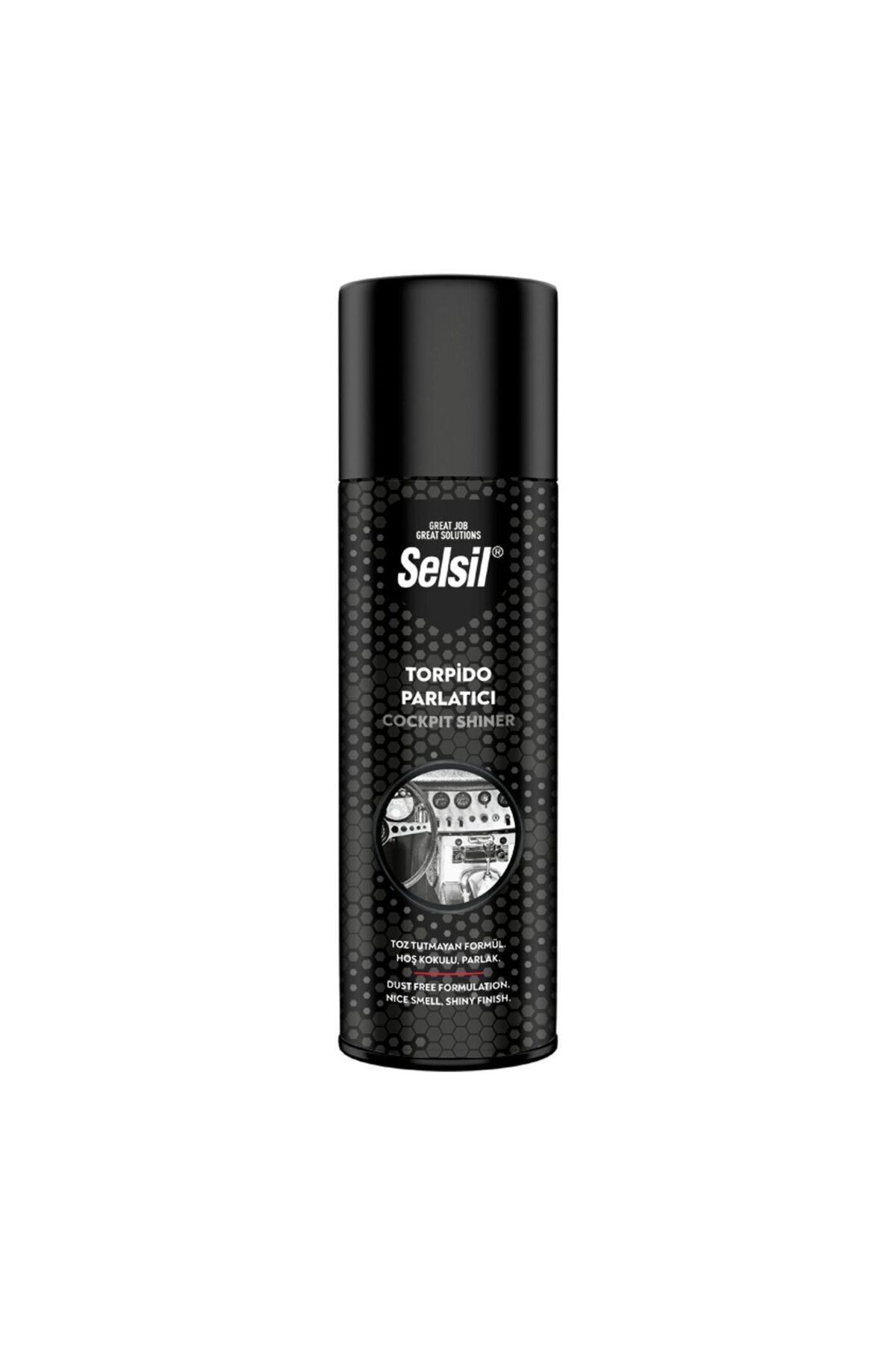 karadağsb Selsil Oto - Araç Torpido Parlatici Sprey 200Ml Hoş Kokulu - Parlak - Toz Tutmayan Formül (4767)