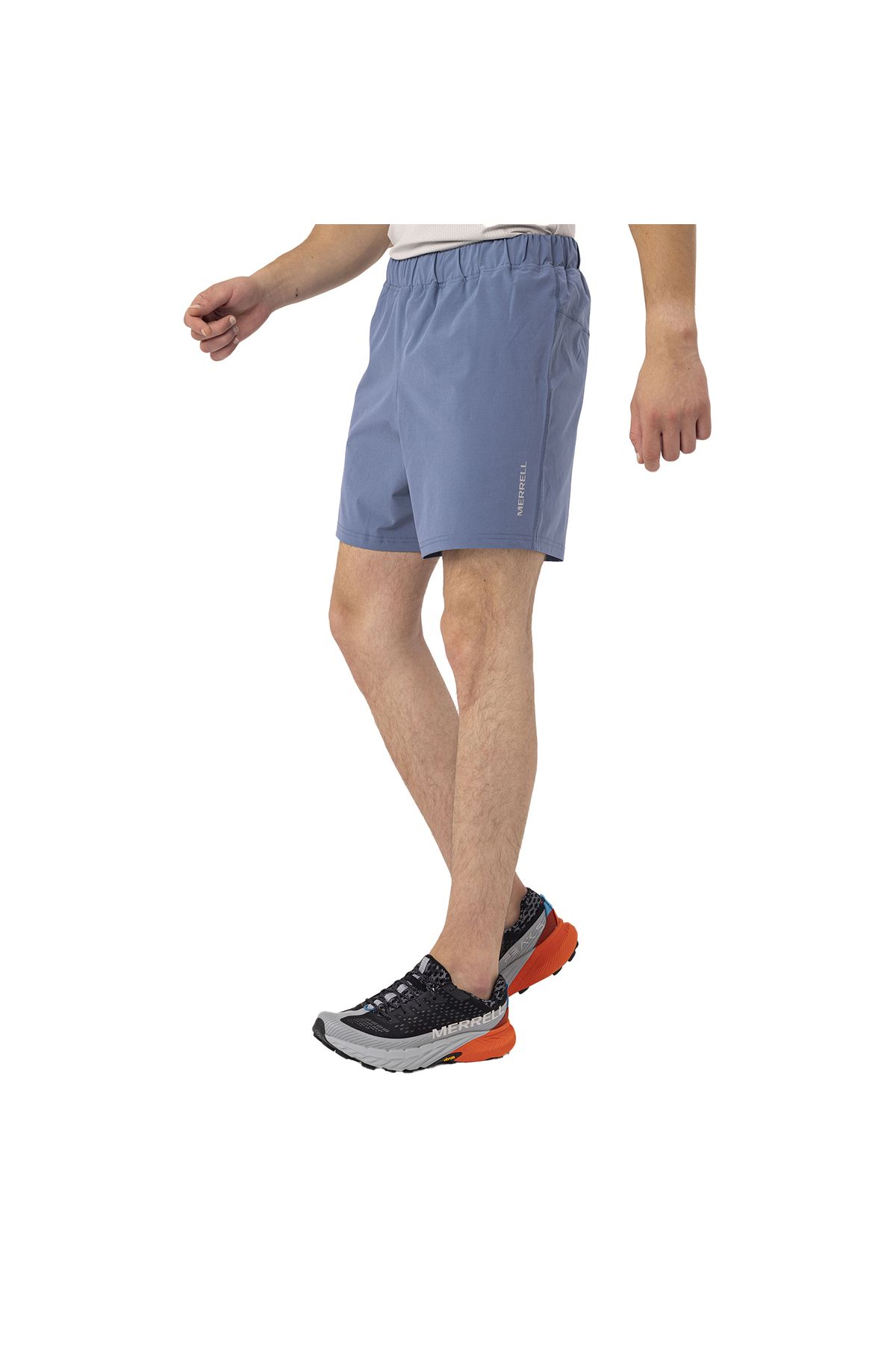 Merrell-Race Men's Blue Shorts Men's Running Shorts M2Race 6