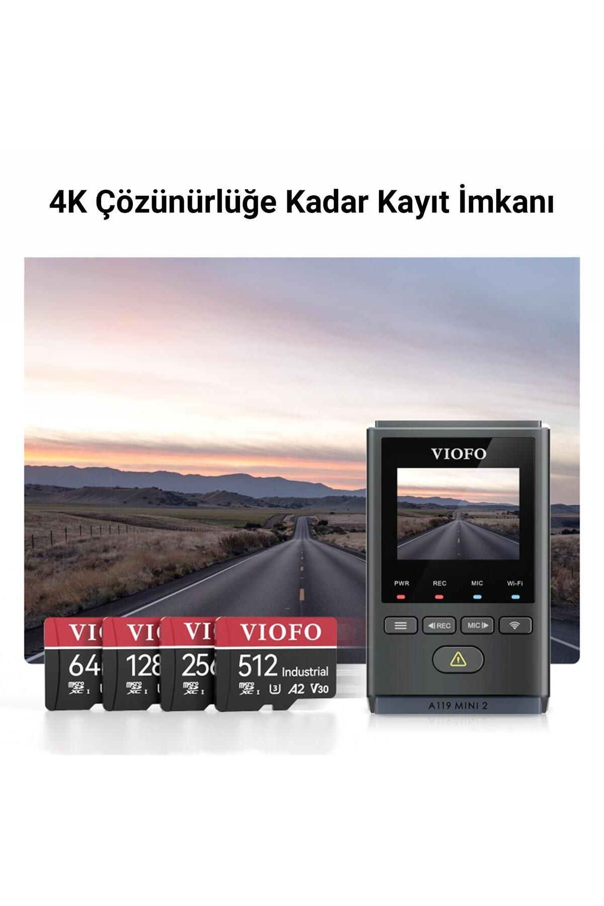 Viofo-256Gb Micro Sd Memory Card - Read and Write Speed 100Mb/S and 90Mb/S, Endurance Class 10 6