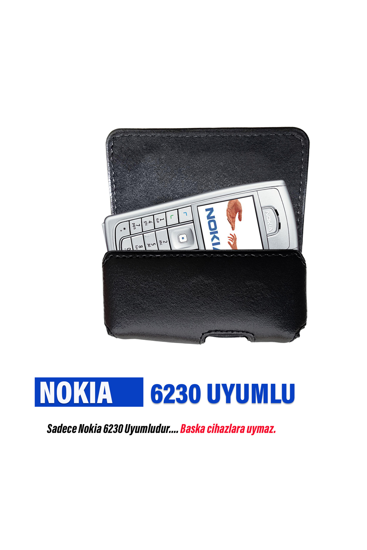 caseroxx custodia in pelle con clip da cintura compatibile con Nokia 6210 6310 6310i in vera pelle, custodia con clip da cintura e finestra di visualizzazione caseroxx custodia in pelle con clip da cintura compatibile con Nokia 6210 6310 6310i in vera pelle, custodia con clip da cintura e finestra di visualizzazione