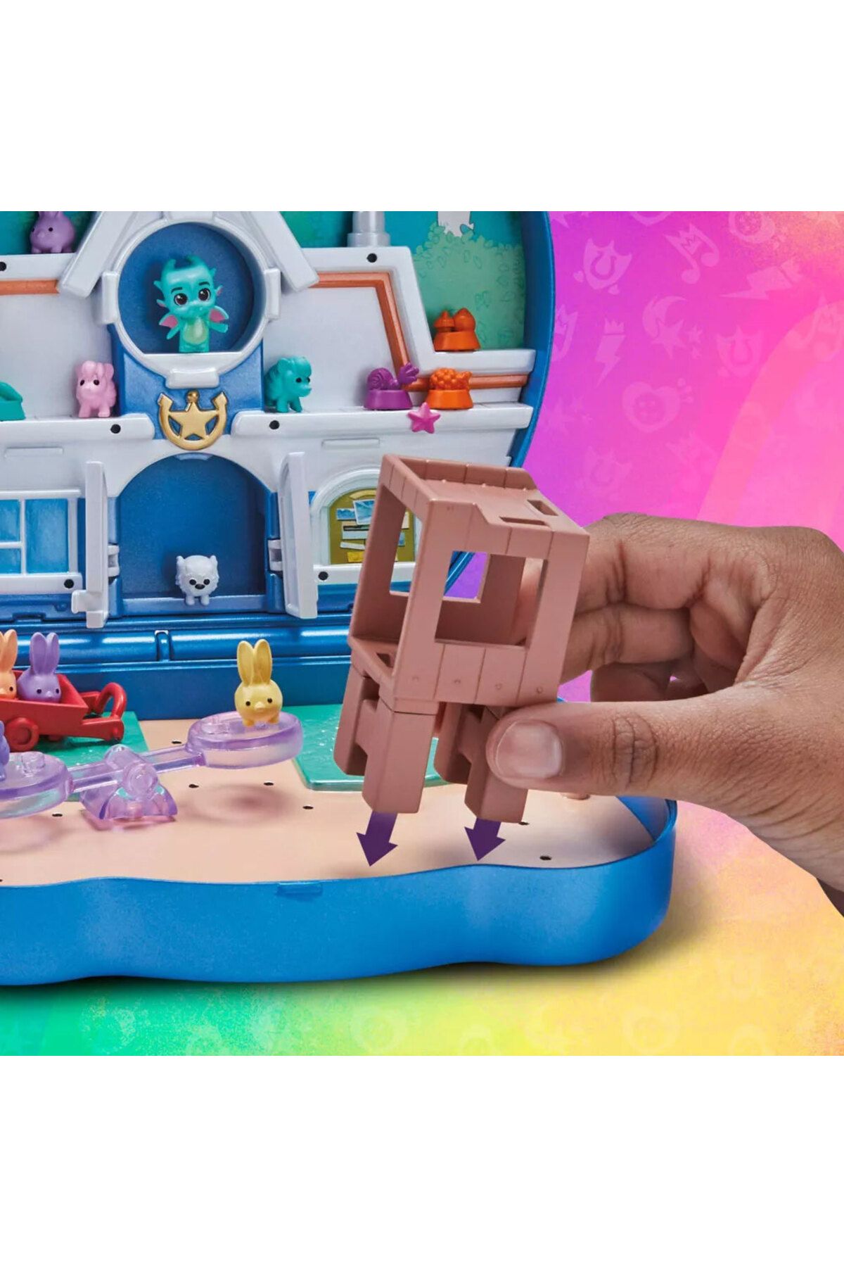 MY LITTLE PONY-Compact Creative Game Set Mini World Magic - Critter Corner F3876-f6440 4