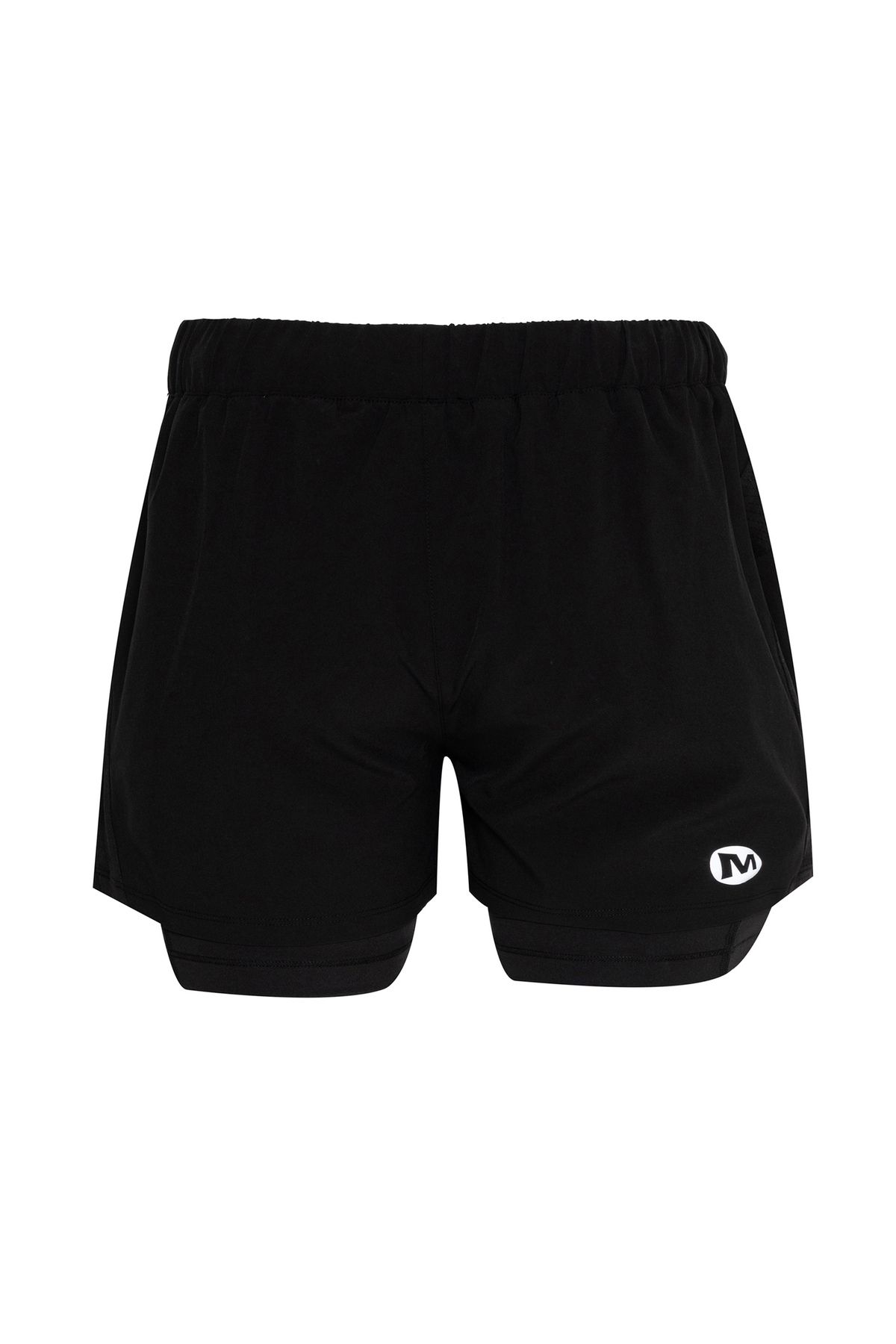 Merrell-React Men's Black Running Shorts Men's Running Shorts M3React 2