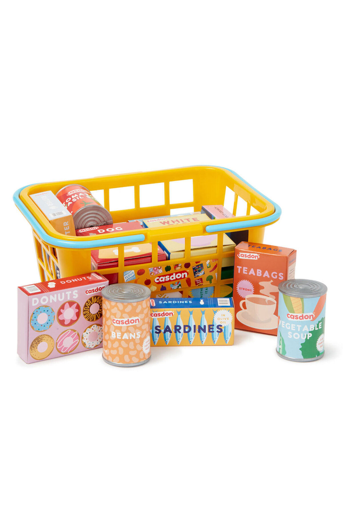 Genel Markalar Casdon Oyuncak Yiyecekli Alışveriş Sepeti 62850