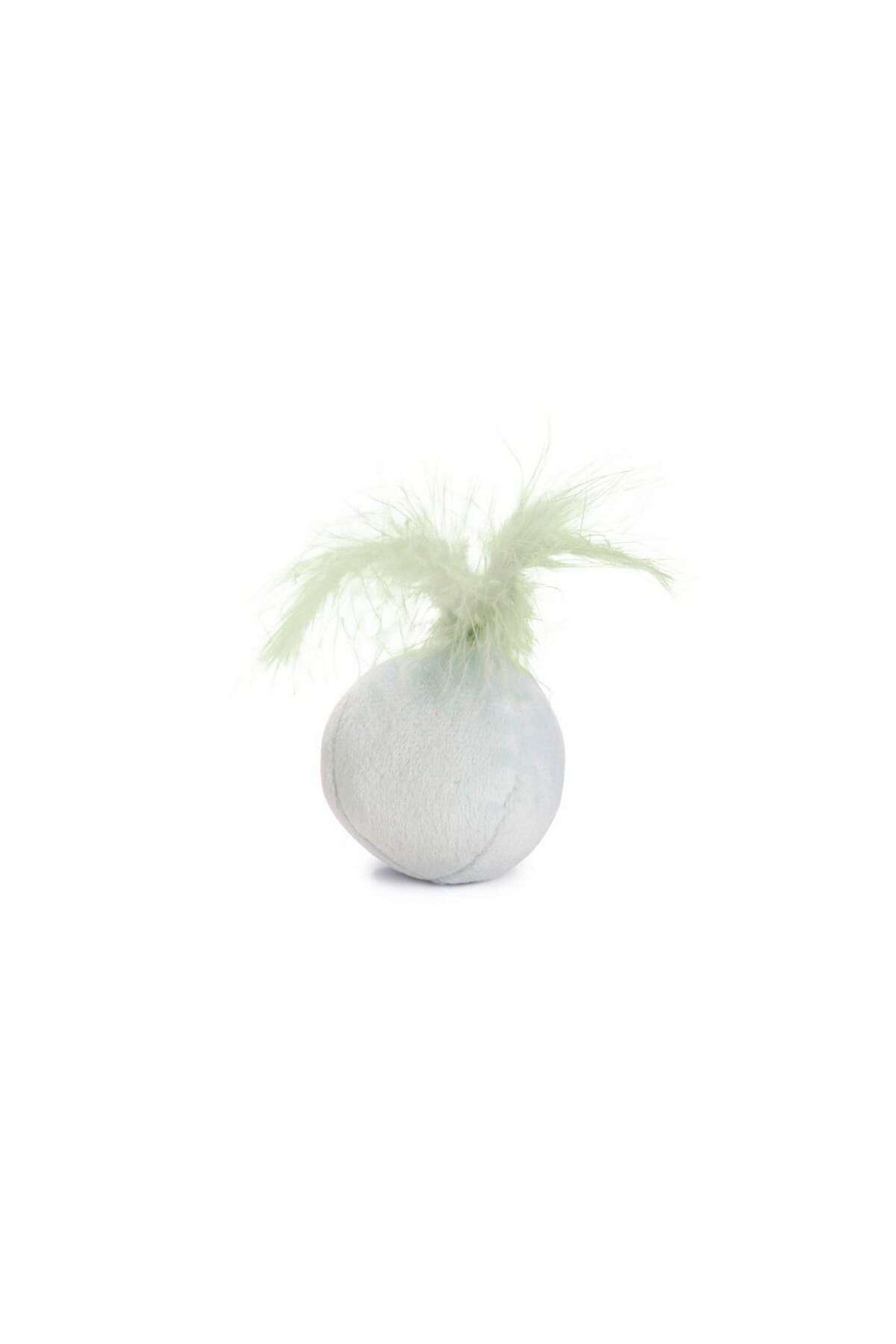 Beeztees Peluş Tüylü Yavru Kedi Oyuncağı 5cm Beyaz 510128