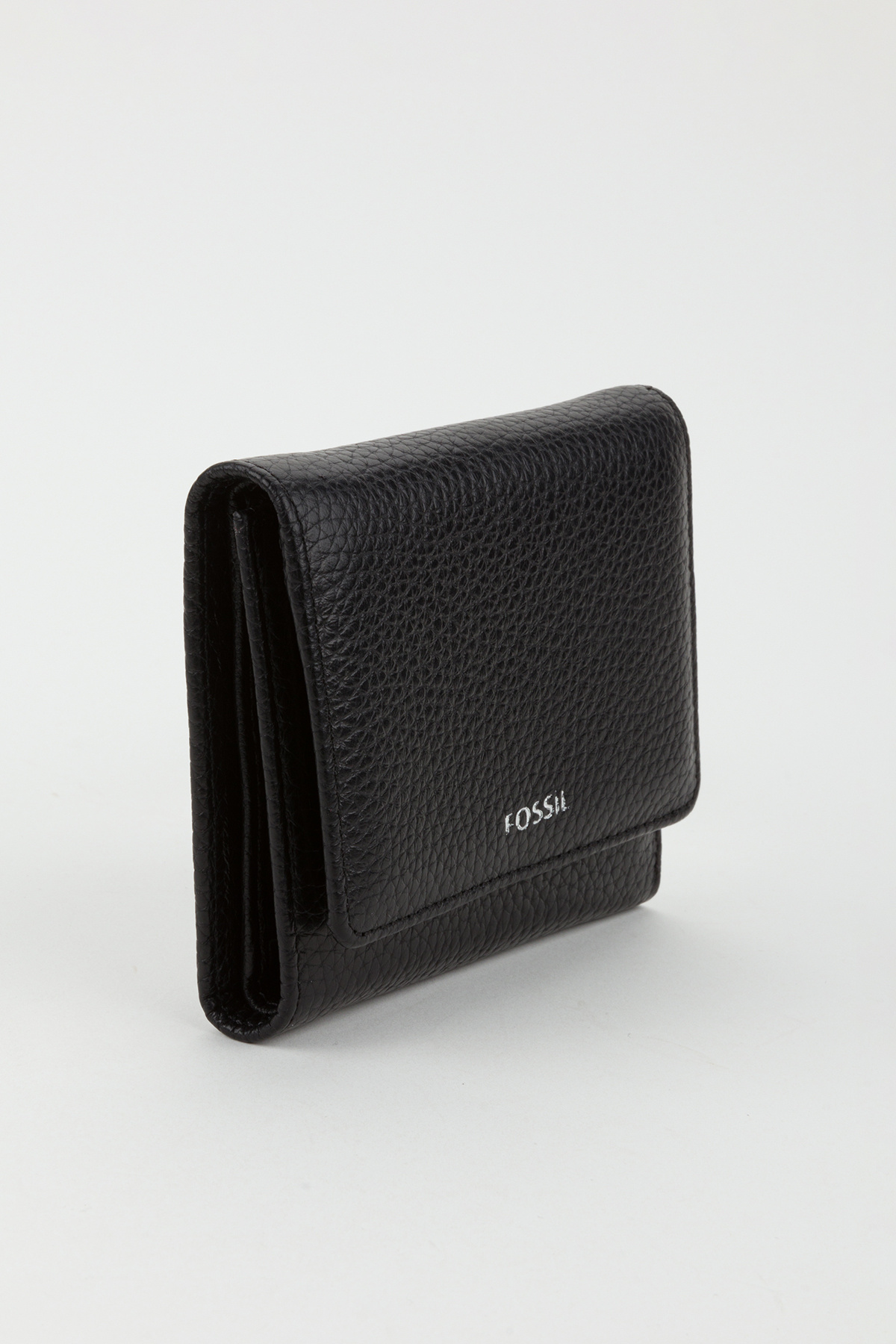 Fossil-Boxed Genuine Leather Black Women's Hand Portfolio Card Holder Wallet 6