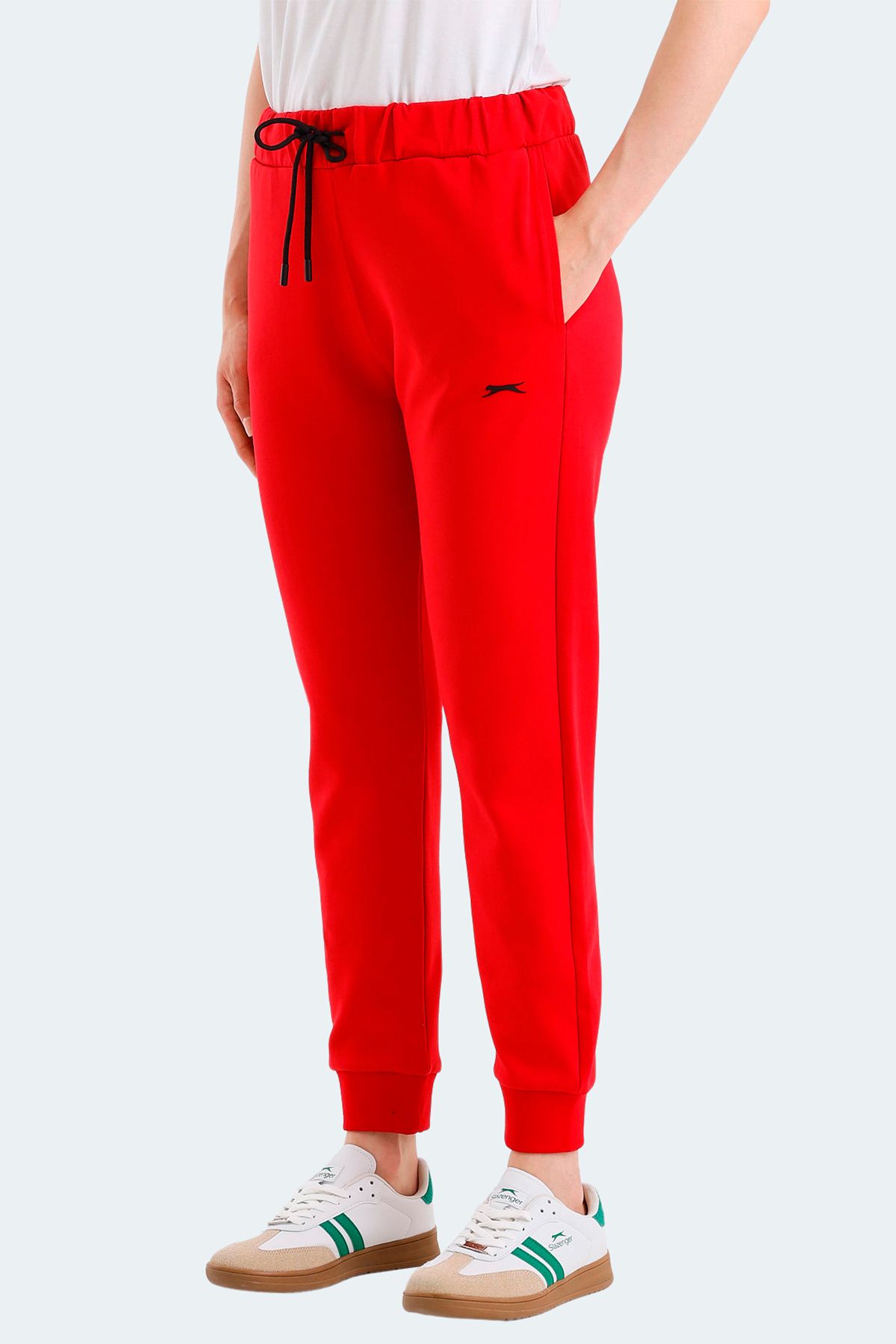 Slazenger-Red Veteran Women's Sweatpants 1