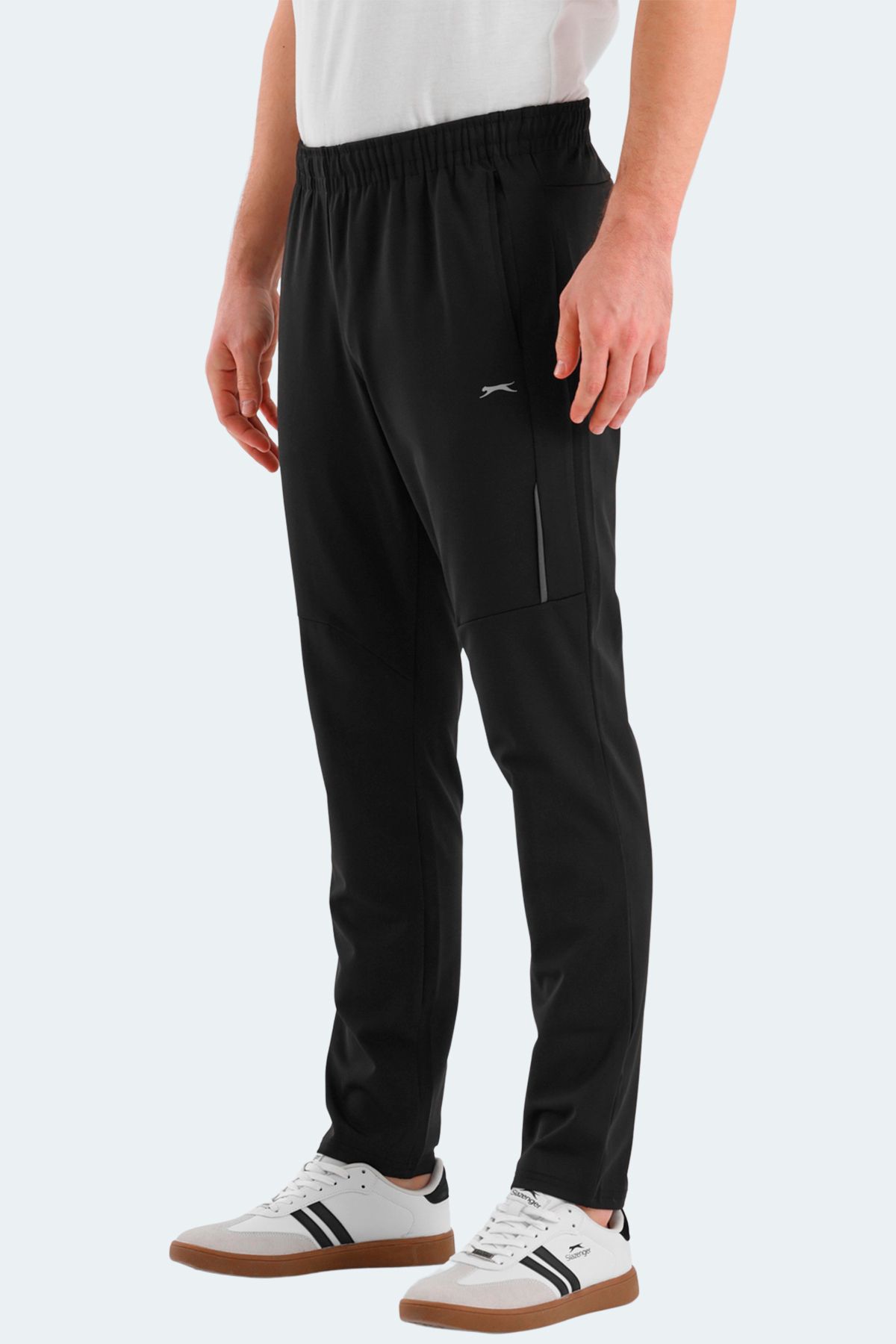 Slazenger-Black Rolo Men's Sweatpants 1