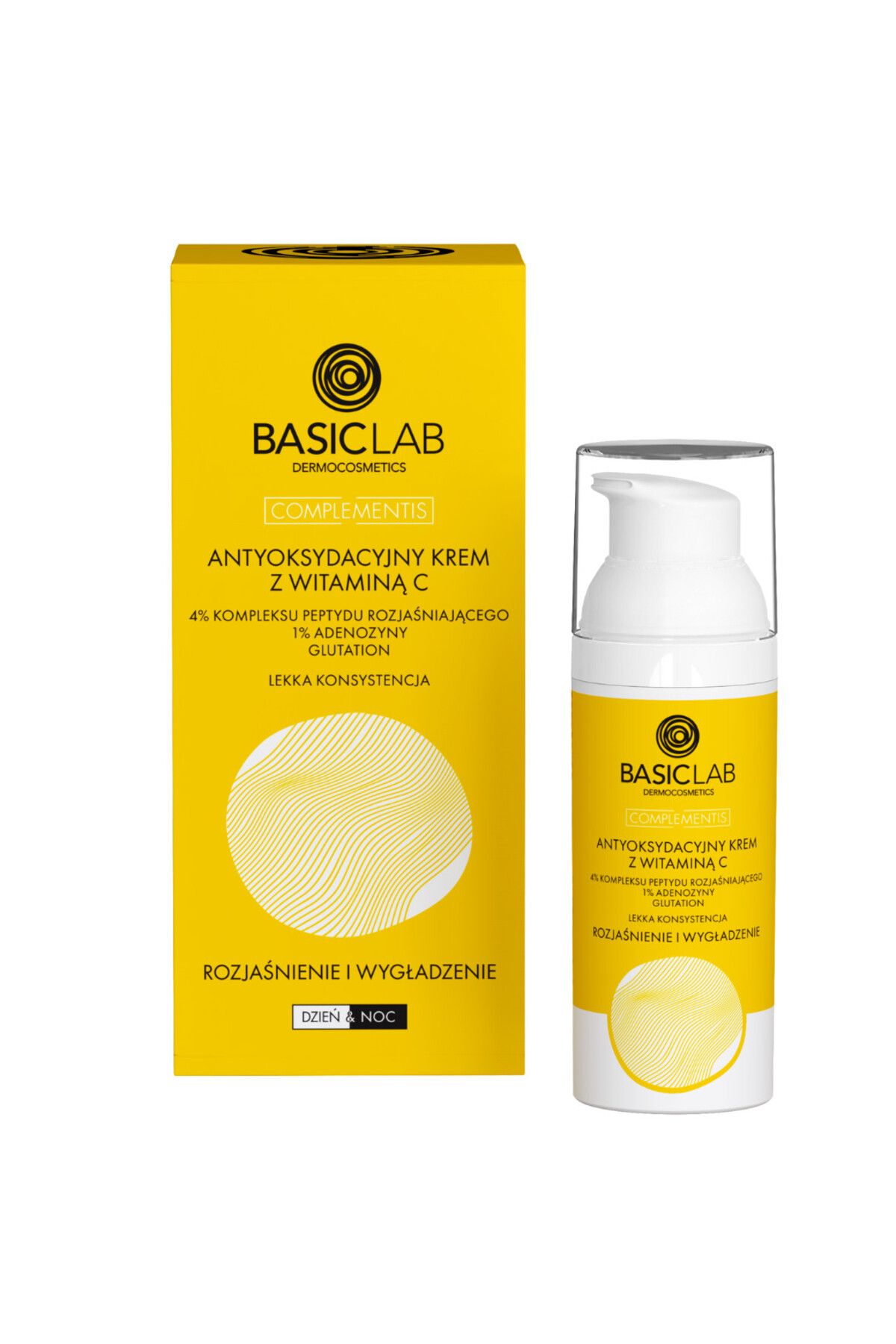 BASICLAB Cremă Antioxidantă Cu Vitamina C Strălucitoare Și Netezitoare 50 Ml - Mărime unică