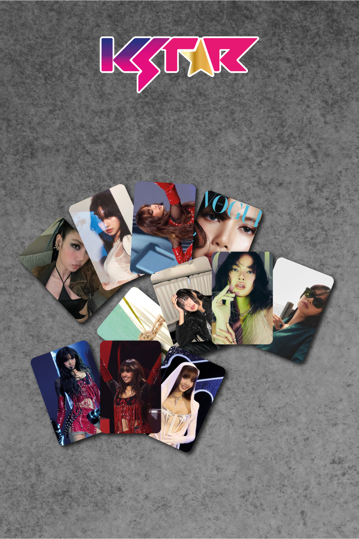 KSTAR Blackpink Lisa 55 Adet Premium Fotokart Seti - Fiyatı, Yorumları