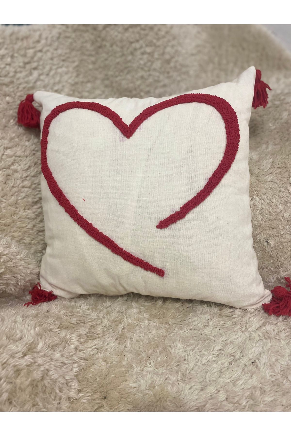 Meltuhome-Special Handmade Special Design Punch Throw Pillow Covers for Valentine's Day 1